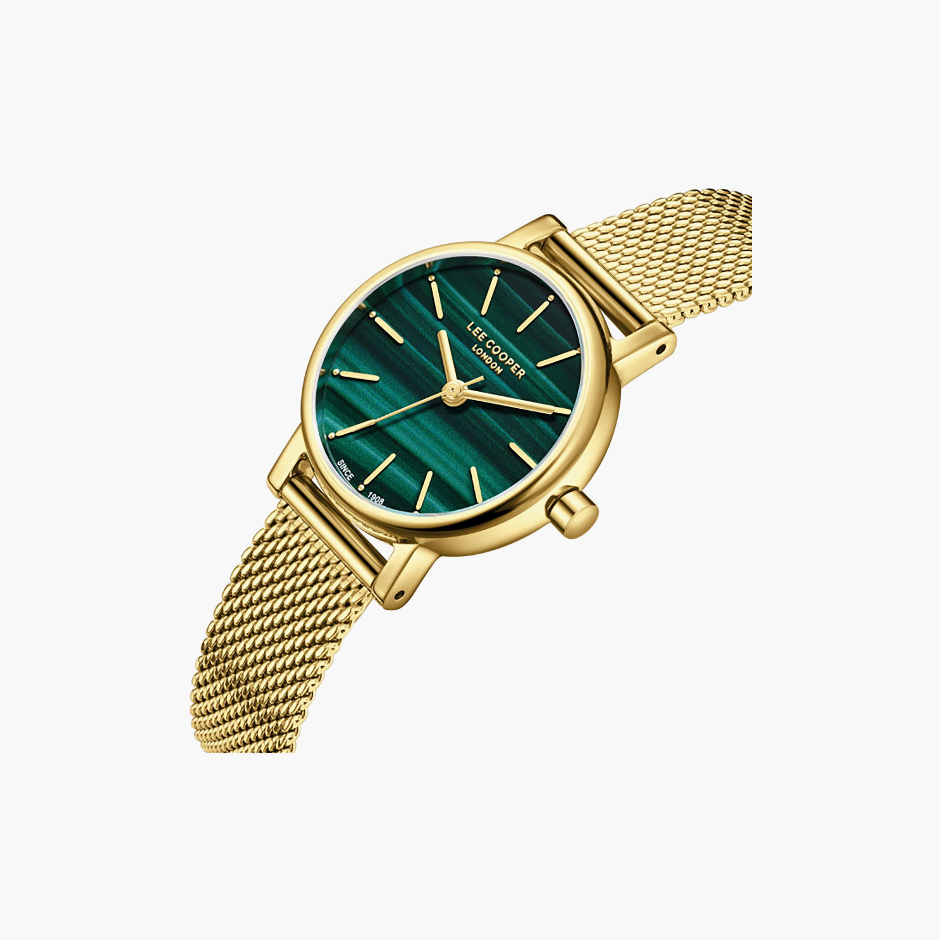 Lee Cooper Women's 42.5MM Gold Analog Mesh Watch | LC08292.170-women-watchesandjewellery-watches-image-6