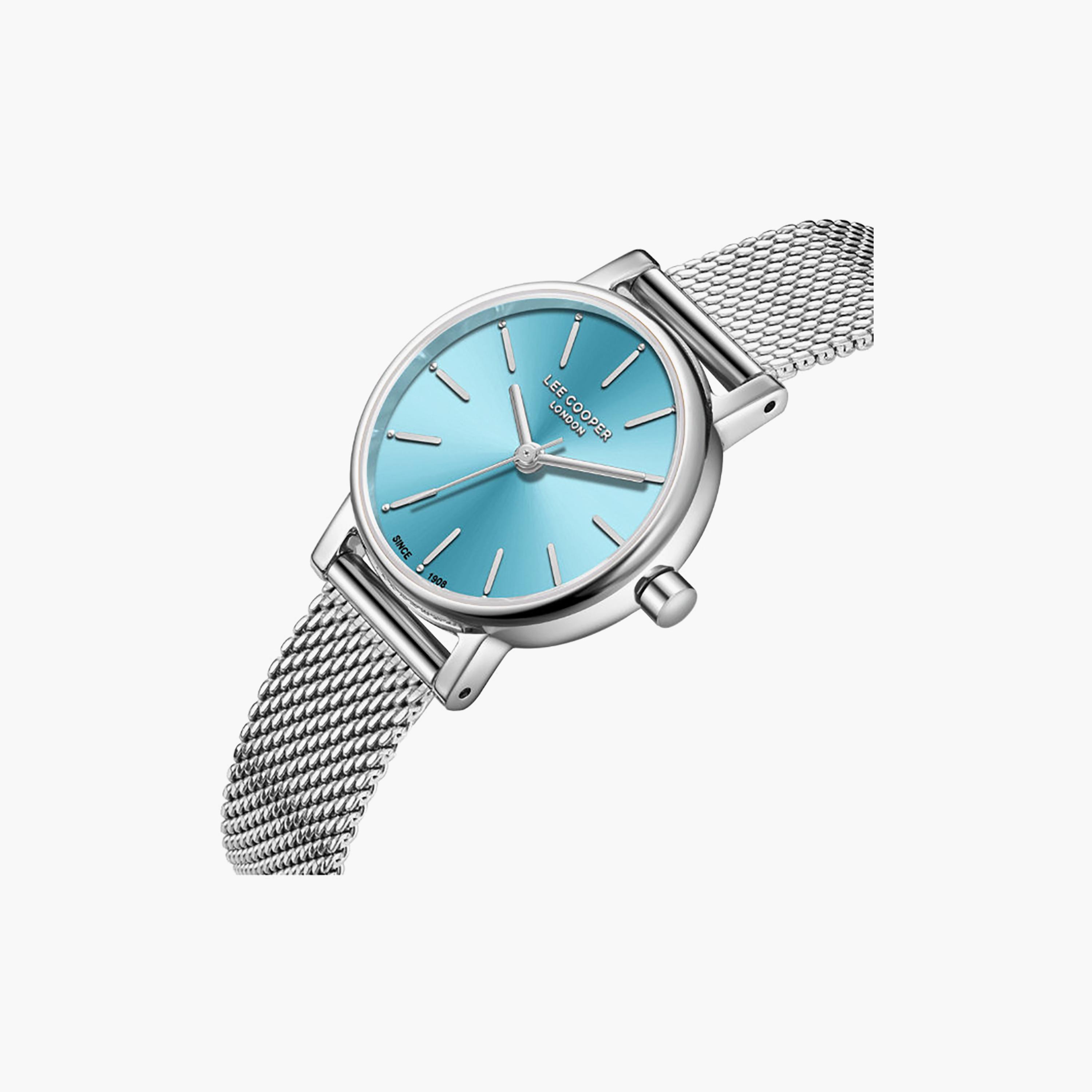 Lee Cooper Women's 42.5MM Silver Analog Mesh Watch | LC08292.300-women-watchesandjewellery-watches-image-6