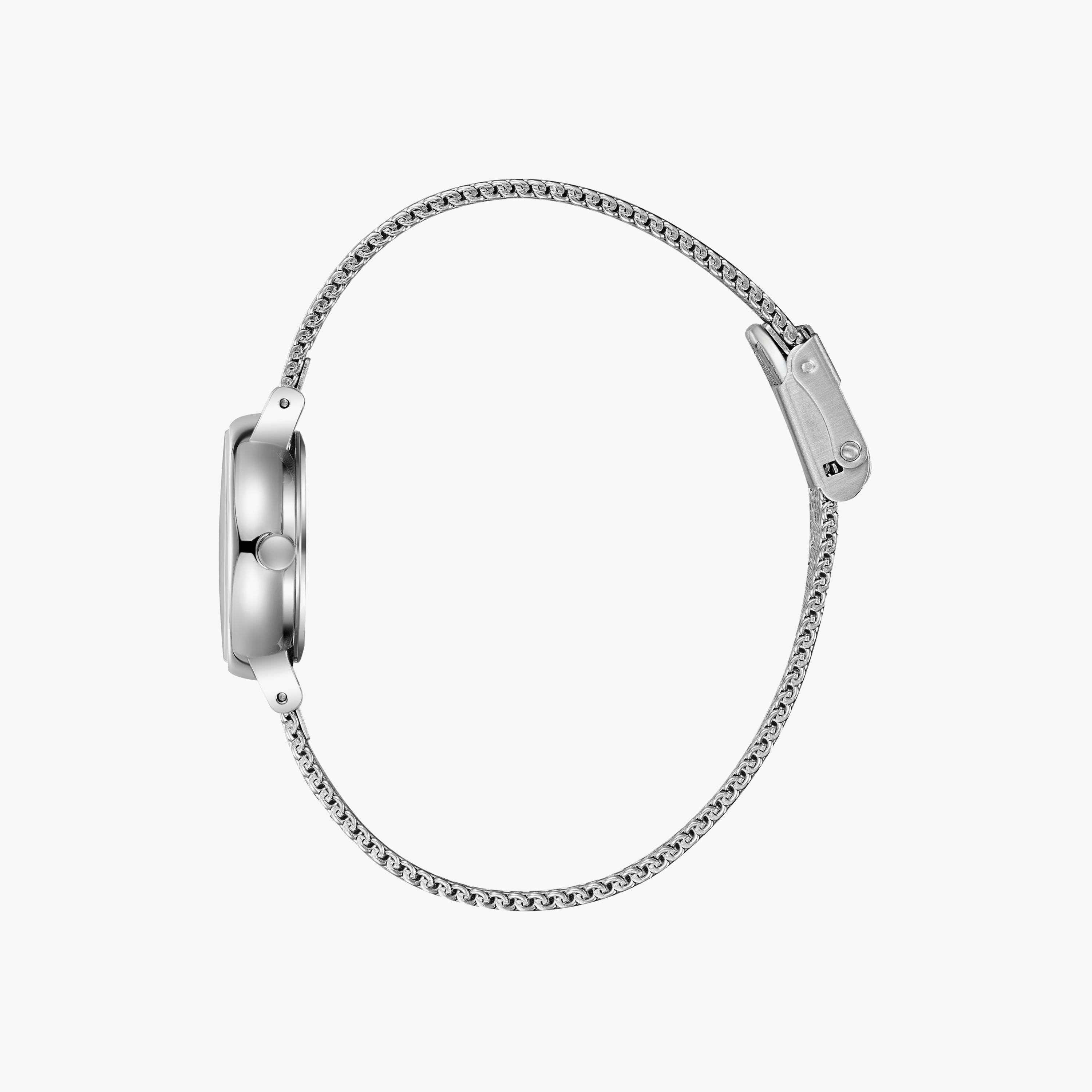 Lee Cooper Women's 42.5MM Silver Analog Mesh Watch | LC08292.560-women-watchesandjewellery-watches-image-4