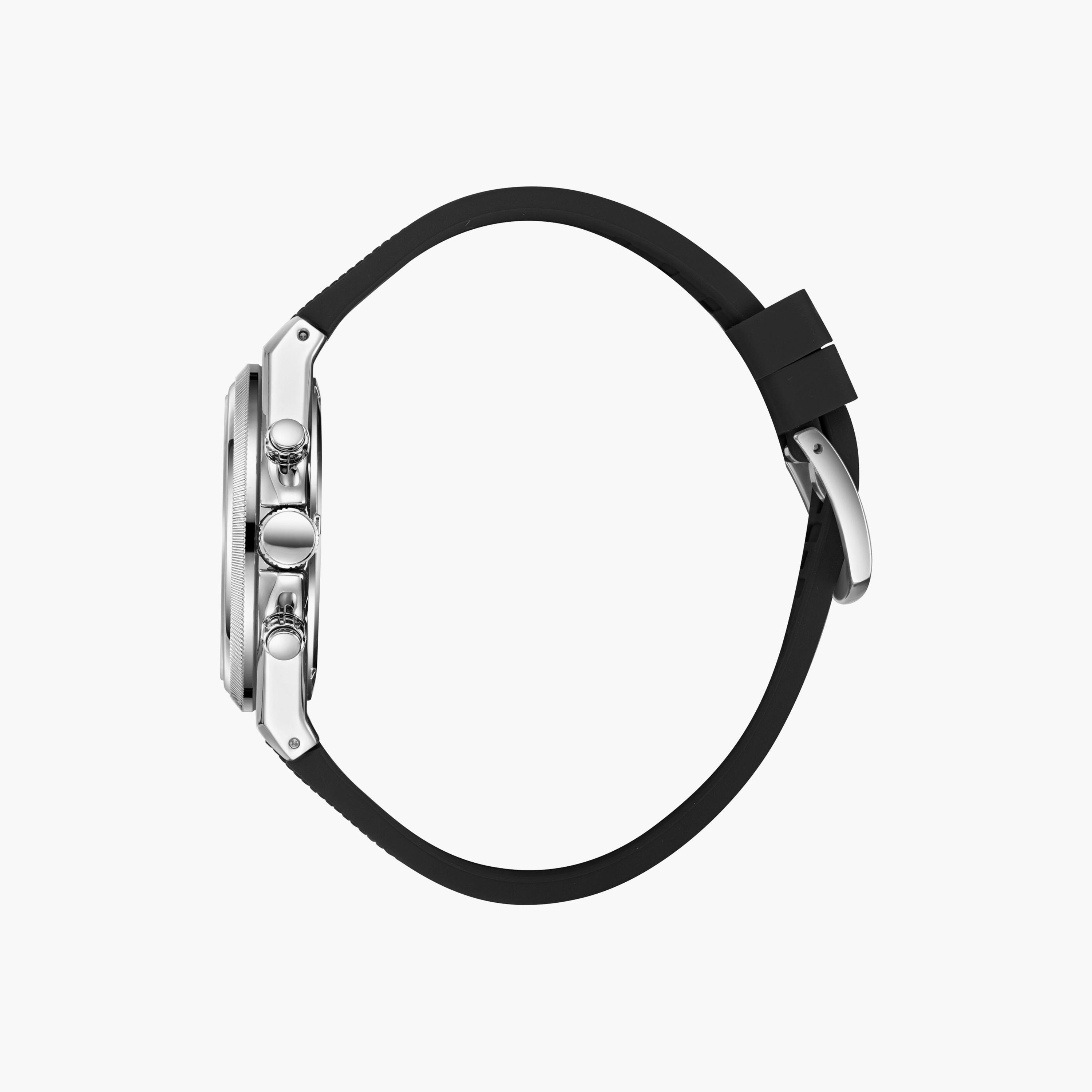 Lee Cooper Men's 43MM Black Chronograph Silicone Watch | LC08304.351-men-watchesandjewellery-watches-image-4