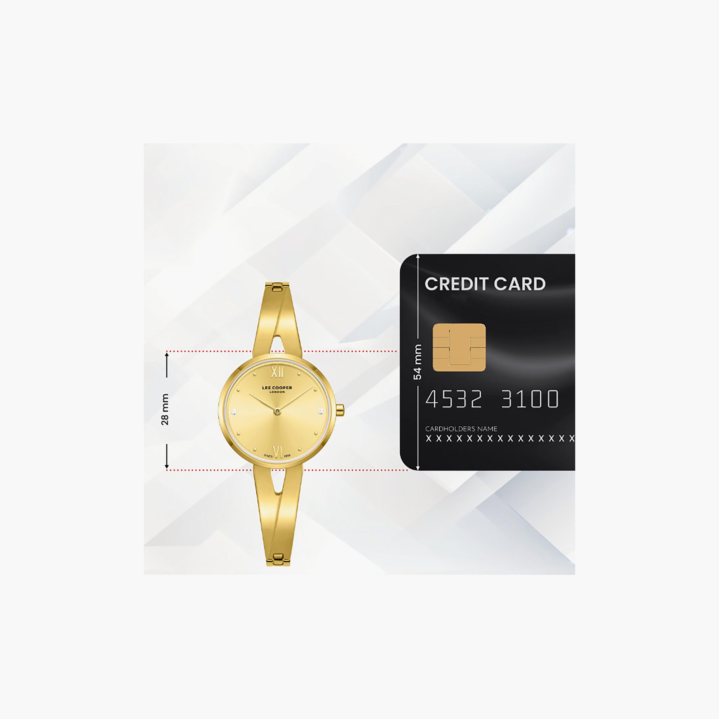 Lee Cooper Women's 43MM Gold Analog Metal Watch | LC08308.110-women-watchesandjewellery-watches-image-10