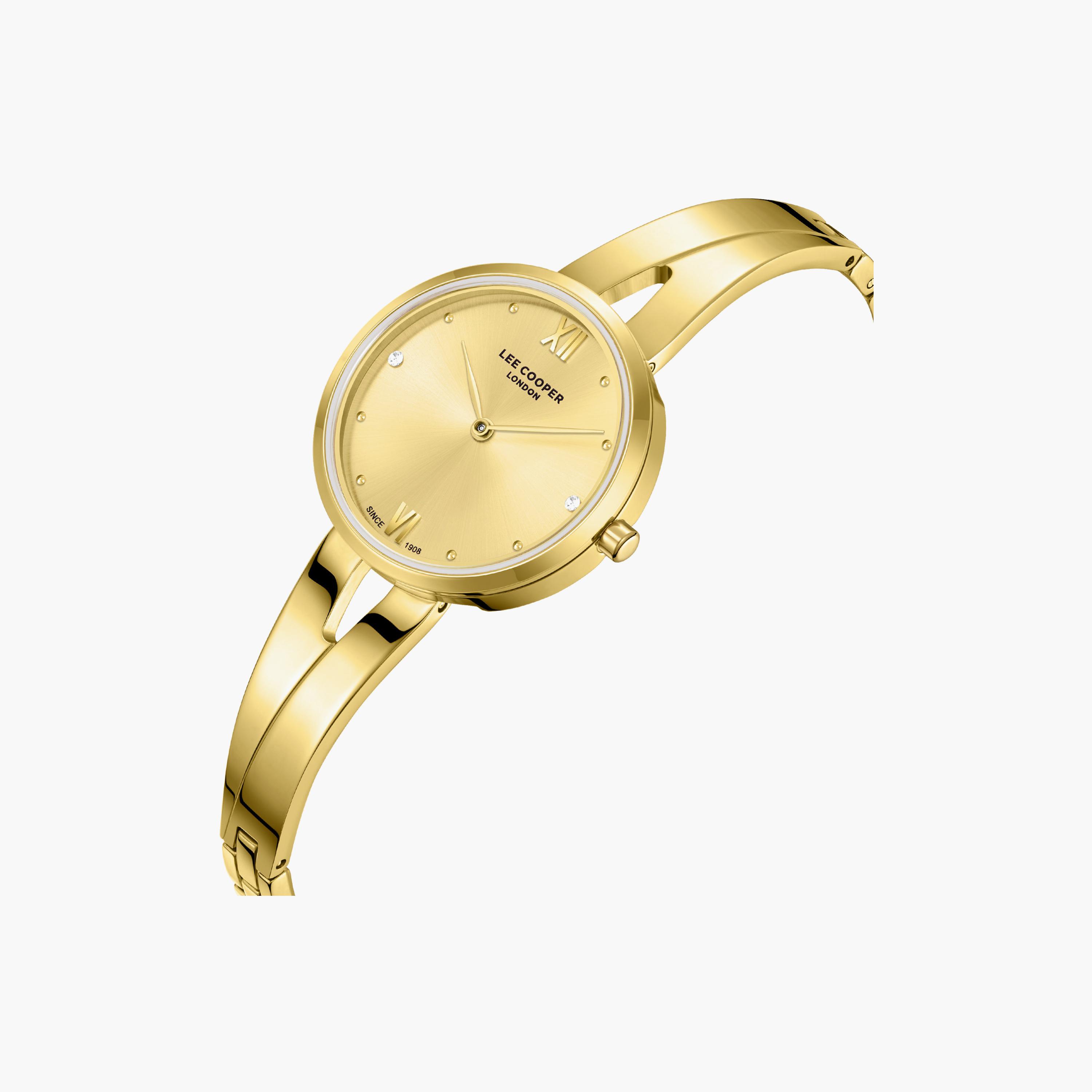 Lee Cooper Women's 43MM Gold Analog Metal Watch | LC08308.110-women-watchesandjewellery-watches-image-3