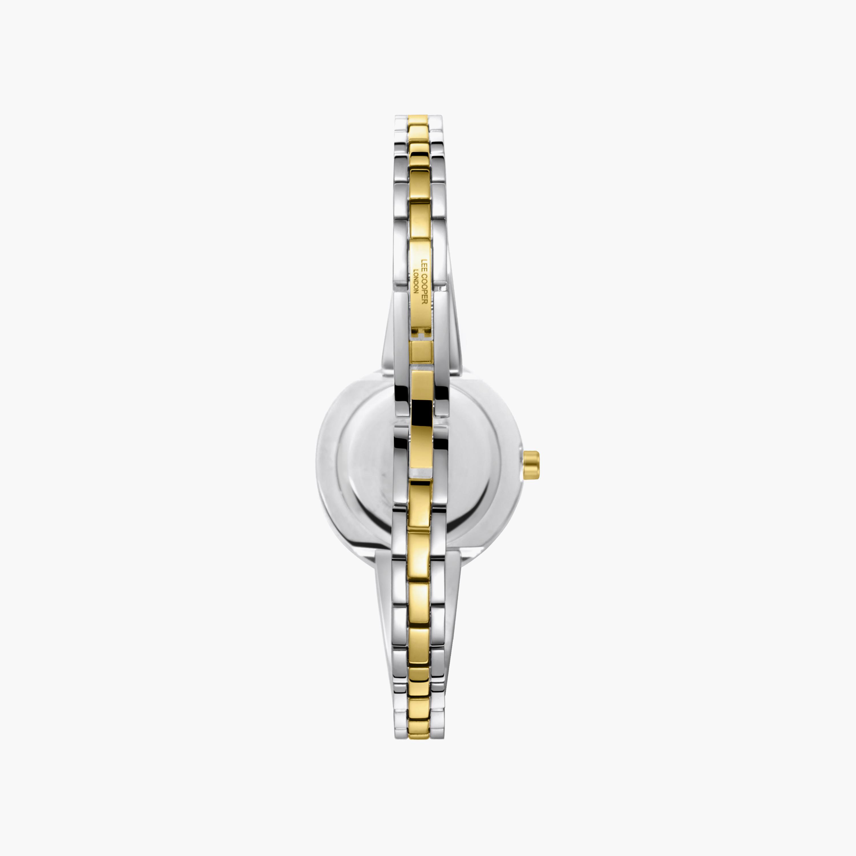 ساعة لي كوبر النسائية مقاس 43 مم، فضية وذهبية، تناظرية، معدنية | LC08308.230-women-watchesandjewellery-watches-image-5