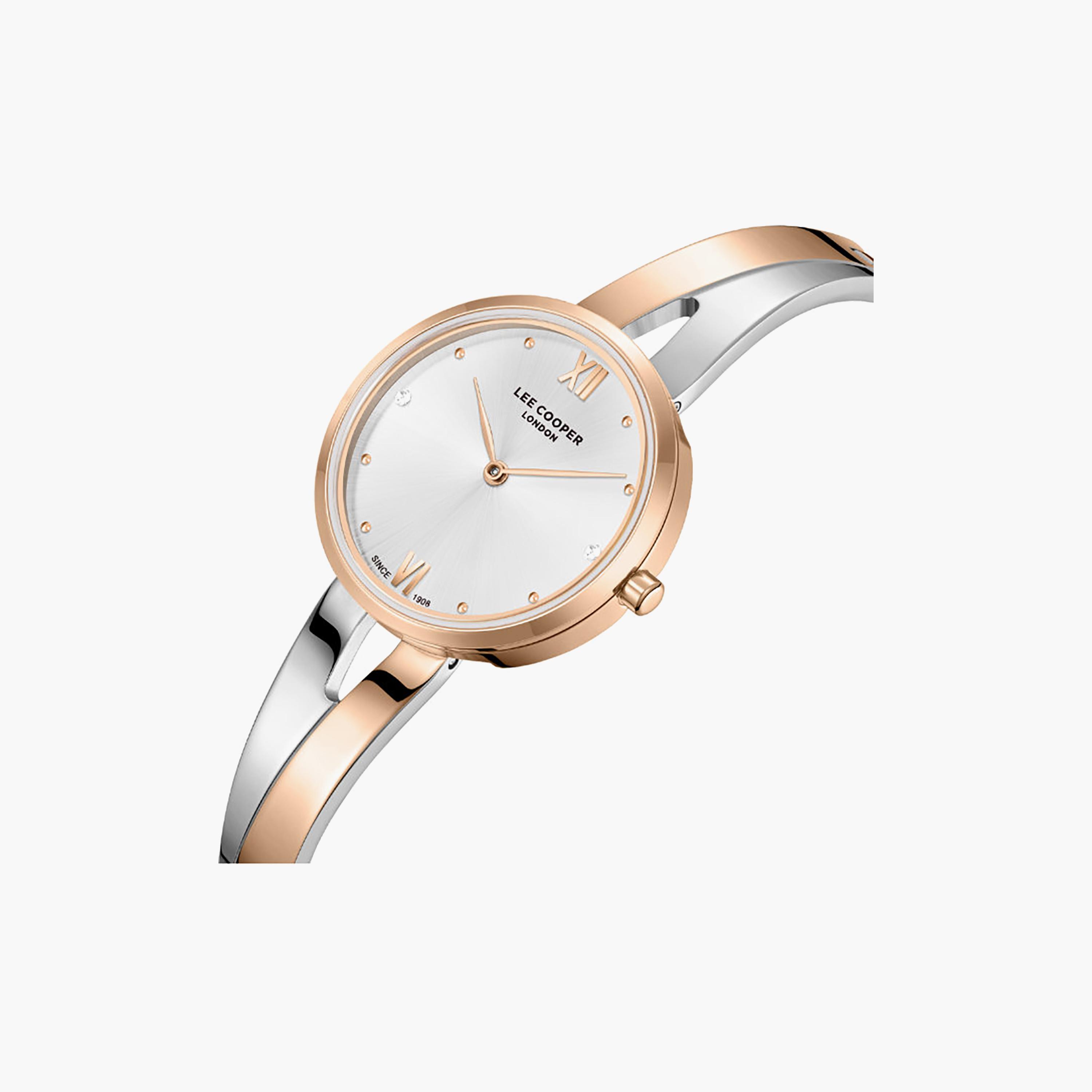 Lee Cooper Women's 42MM Silver & Gold Analog Metal Watch | LC08308.530-women-watchesandjewellery-watches-image-6