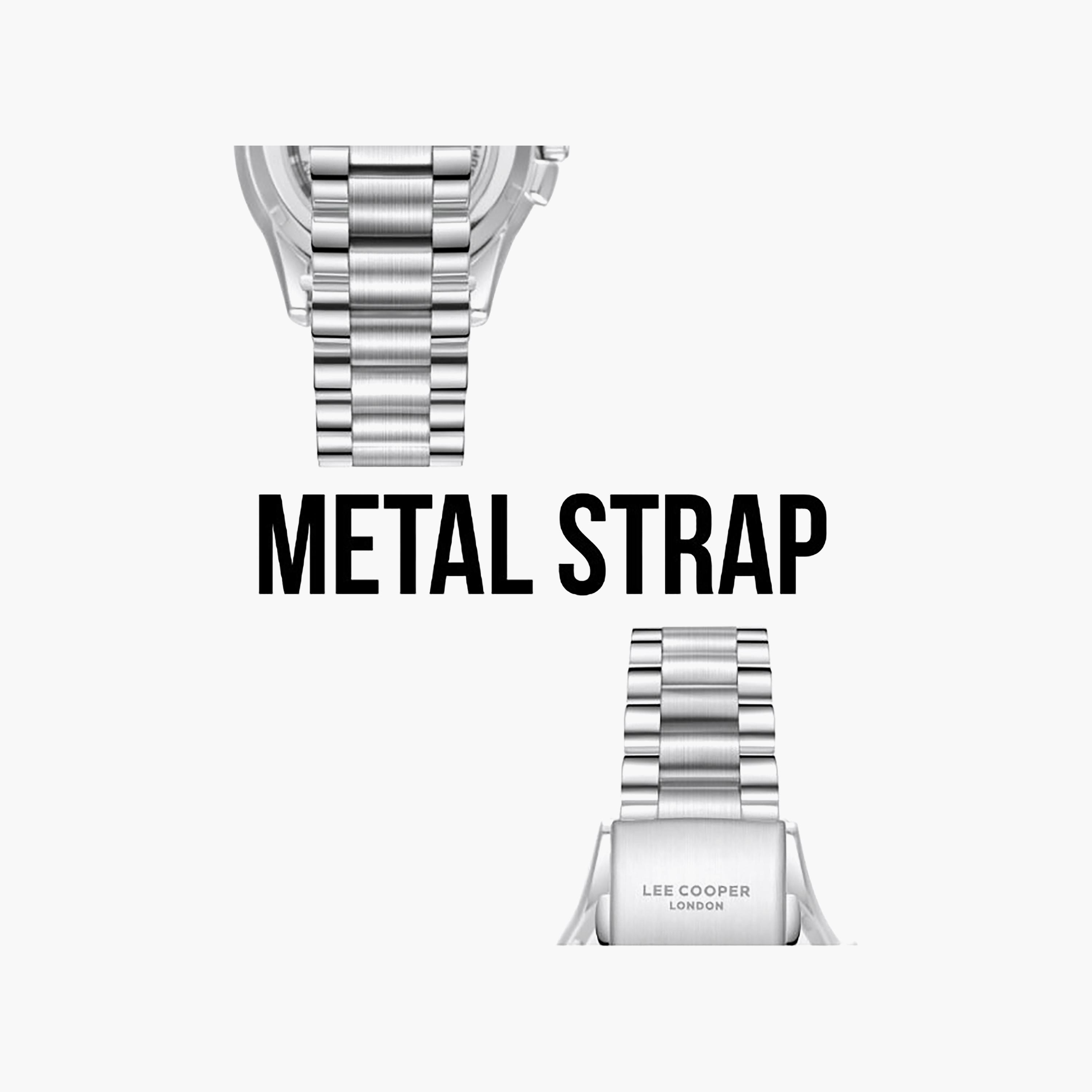 Lee Cooper Men's 42MM Silver Automatic Metal Watch | LC08311.370-men-watchesandjewellery-watches-image-7
