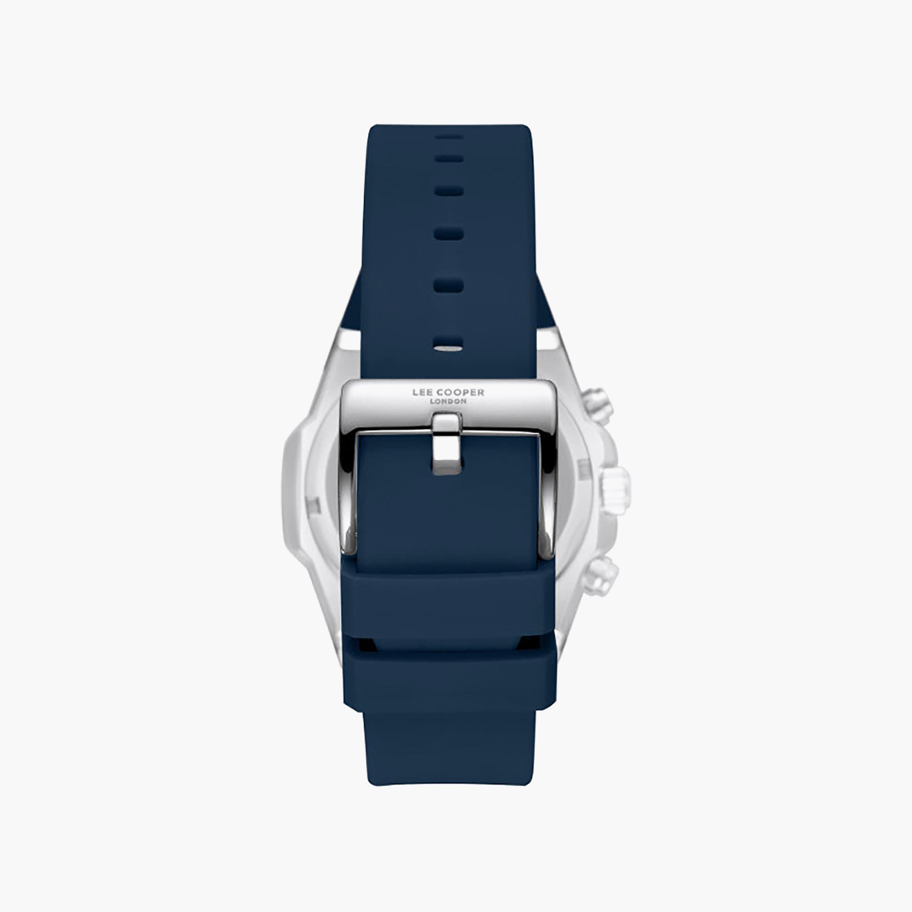 Lee Cooper Men's 45MM Blue Chronograph Silicone Watch | LC08313.399-men-watchesandjewellery-watches-image-5