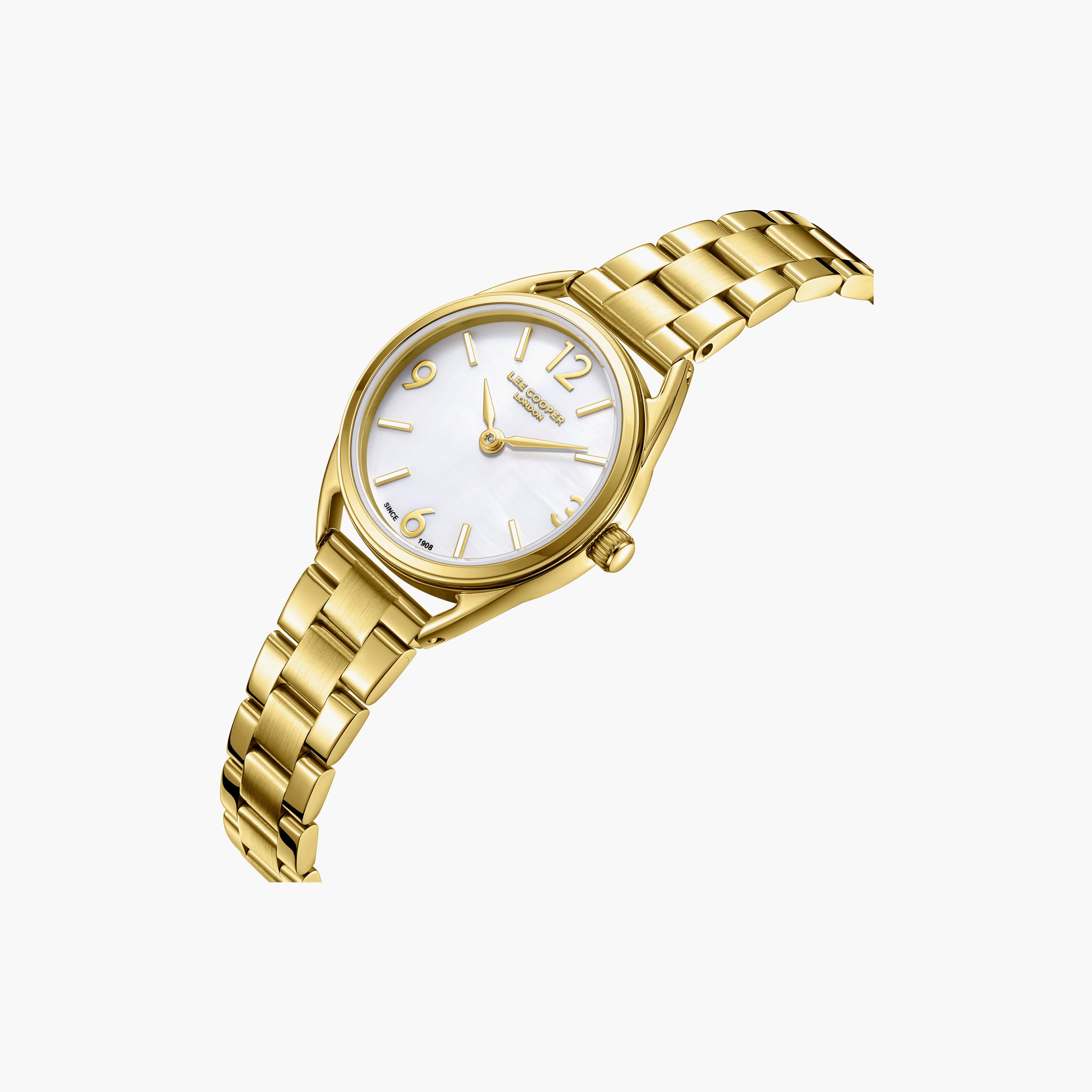 Lee Cooper Women's 26MM Gold Analog Metal Watch | LC08265.120-women-watchesandjewellery-watches-image-3