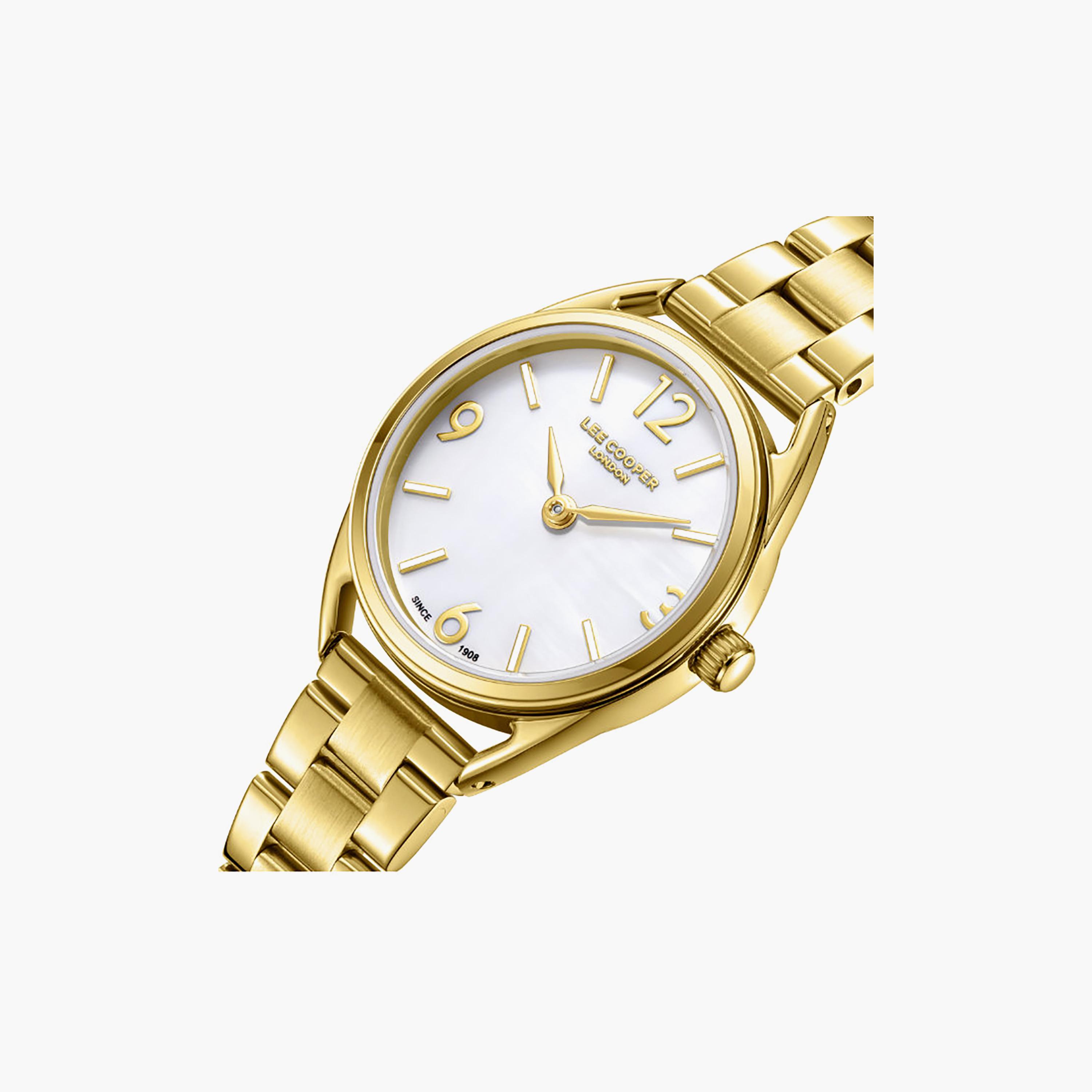 Lee Cooper Women's 26MM Gold Analog Metal Watch | LC08265.120-women-watchesandjewellery-watches-image-6