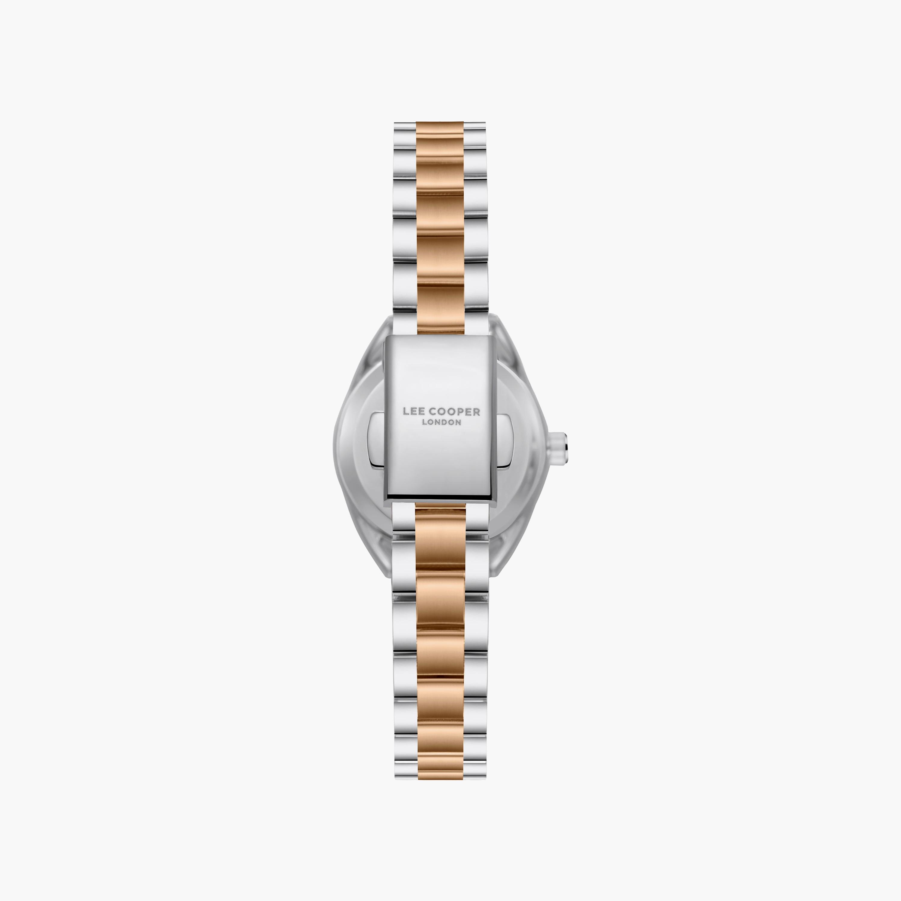 Lee Cooper Women's 26MM Silver & Gold Analog Metal Watch | LC08265.520-women-watchesandjewellery-watches-image-5