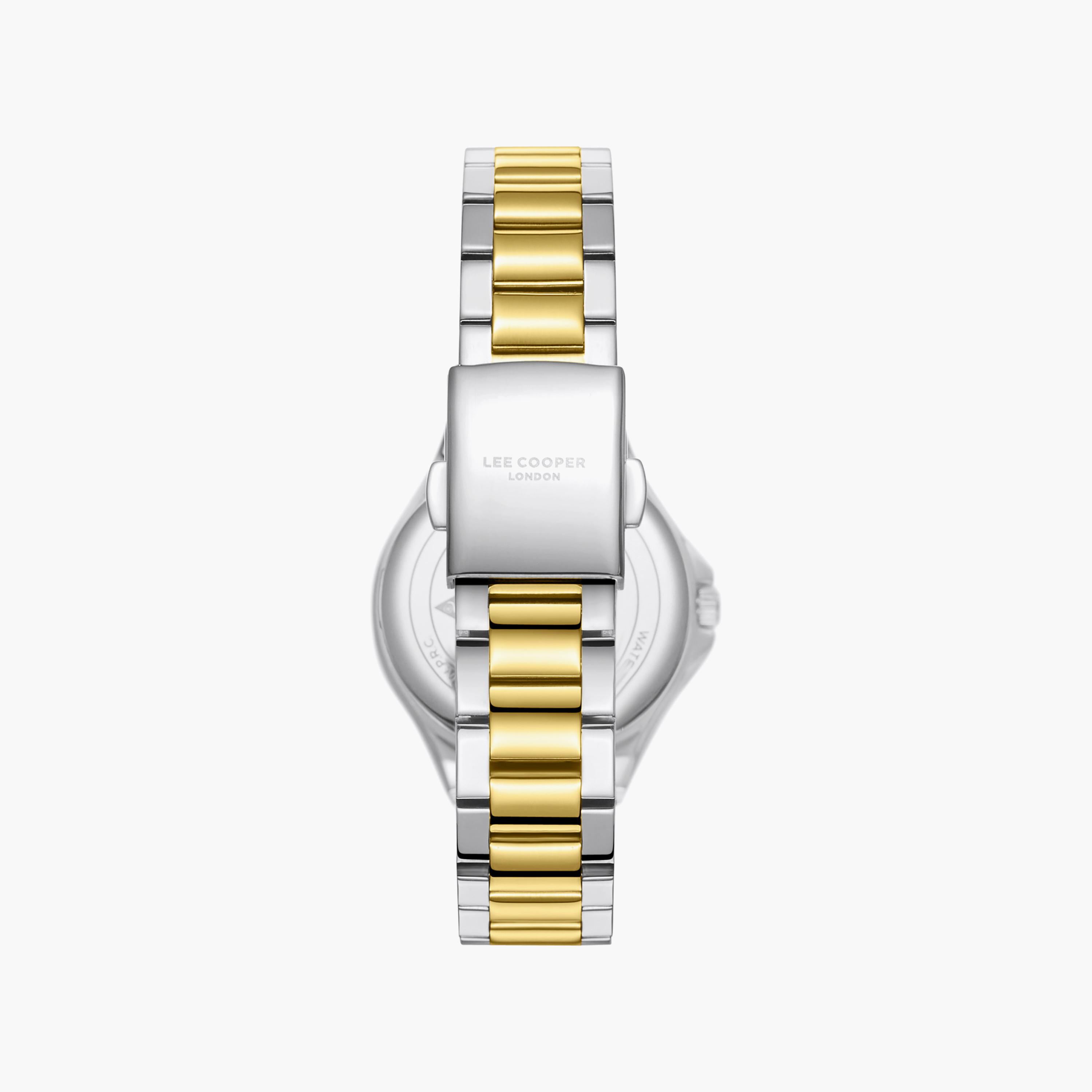 Lee Cooper Women's 32MM Silver & Gold Analog Metal Watch | LC08286.290-women-watchesandjewellery-watches-image-5