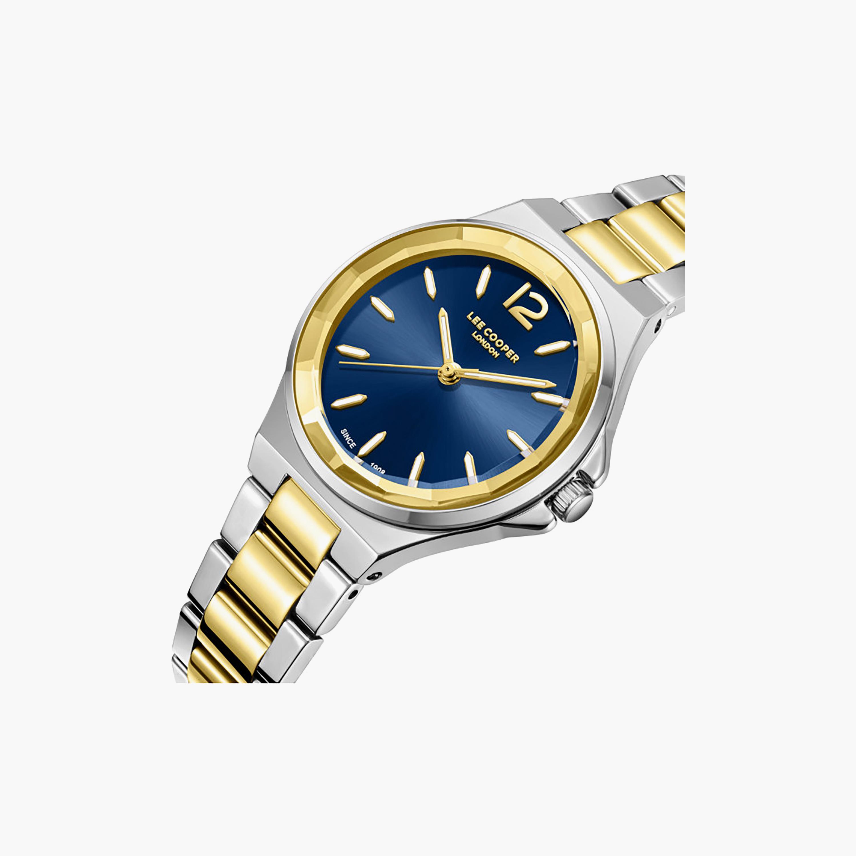 Lee Cooper Women's 32MM Silver & Gold Analog Metal Watch | LC08286.290-women-watchesandjewellery-watches-image-6