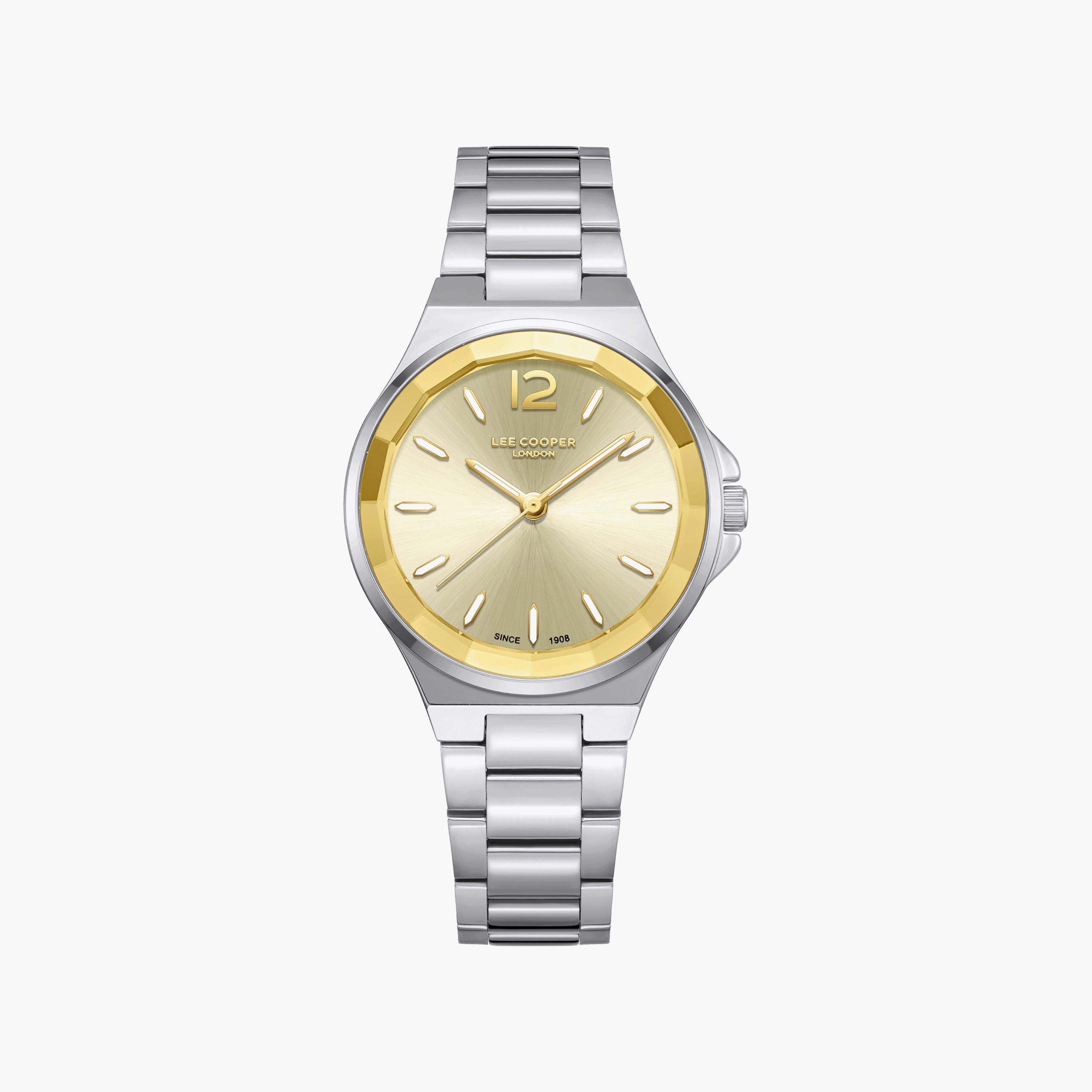 Lee Cooper Women's 32MM Silver Analog Metal Watch | LC08286.310-women-watchesandjewellery-watches-image-1