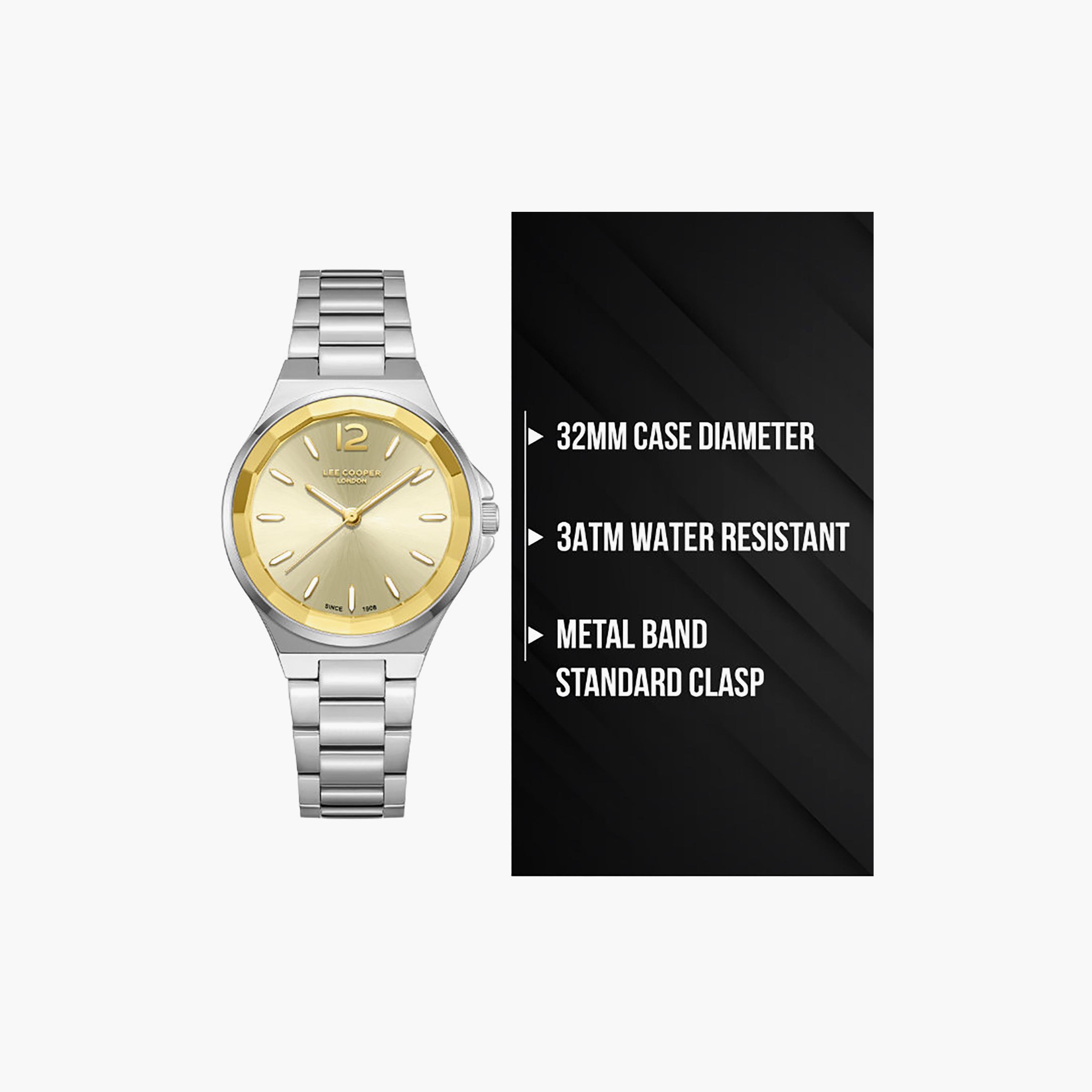 Lee Cooper Women's 32MM Silver Analog Metal Watch | LC08286.310-women-watchesandjewellery-watches-image-9