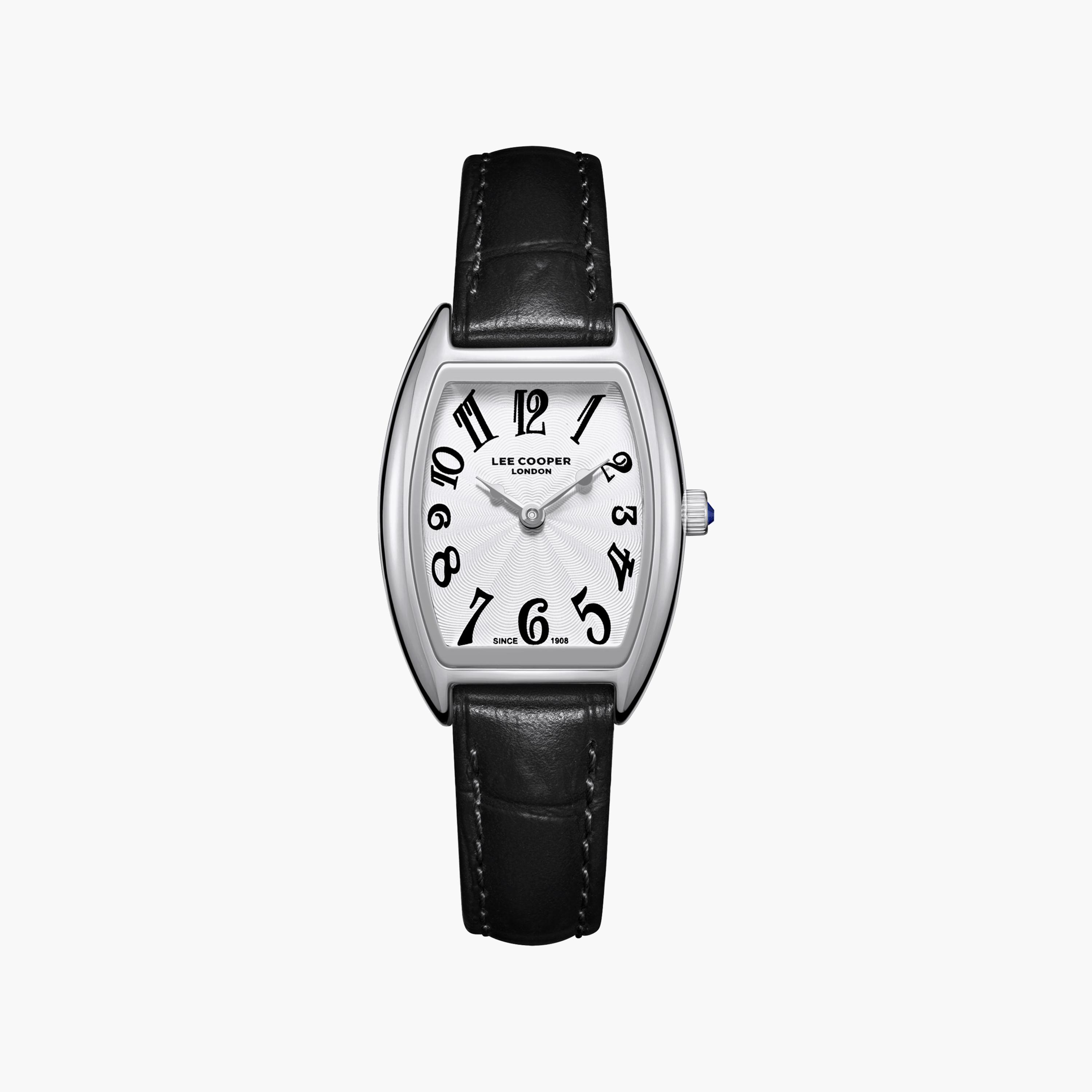 Lee Cooper Women's 23MM Black Analog Leather Watch | LC08315.331-women-watchesandjewellery-watches-image-1
