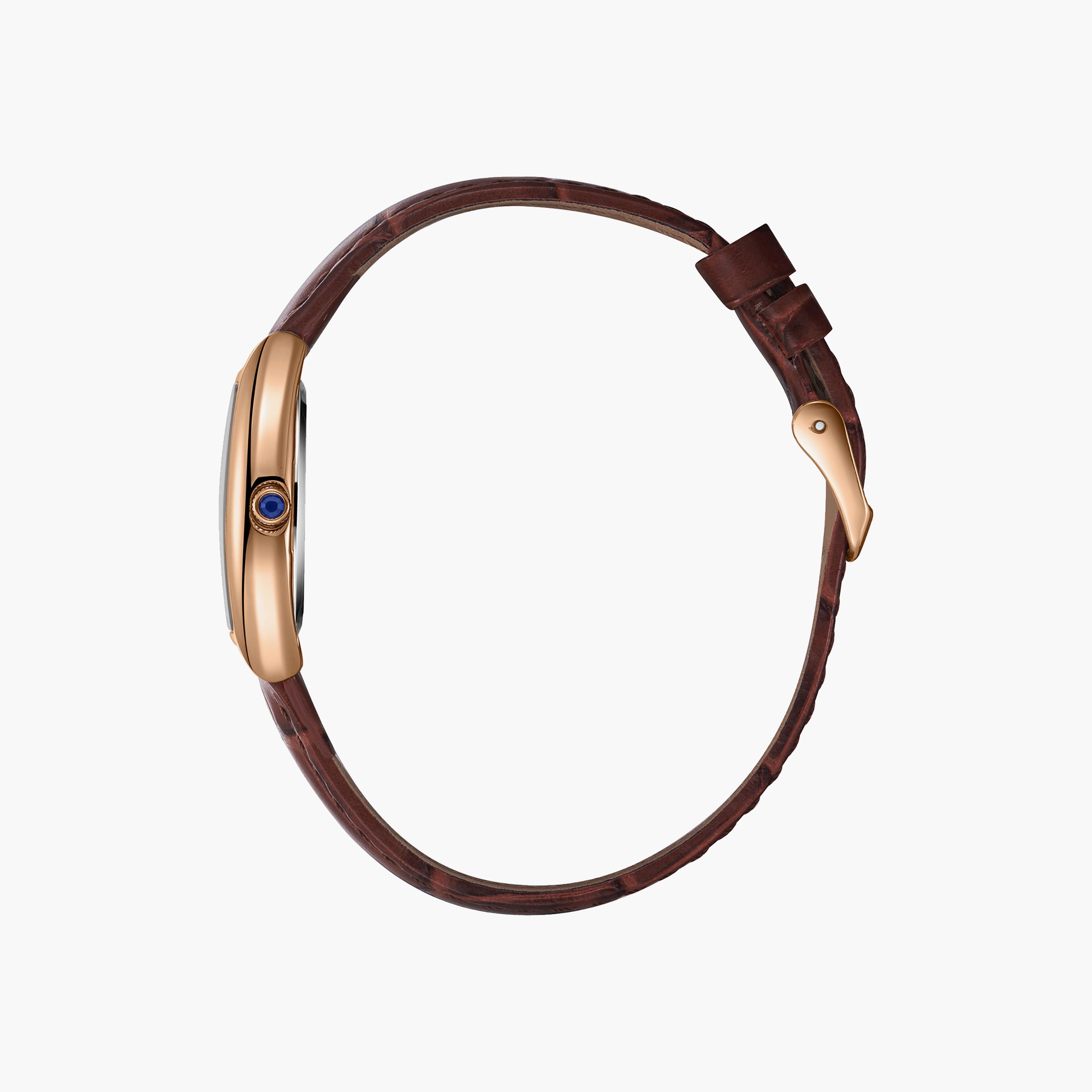 Lee Cooper Women's 23MM Brown Analog Leather Watch | LC08315.462-women-watchesandjewellery-watches-image-4