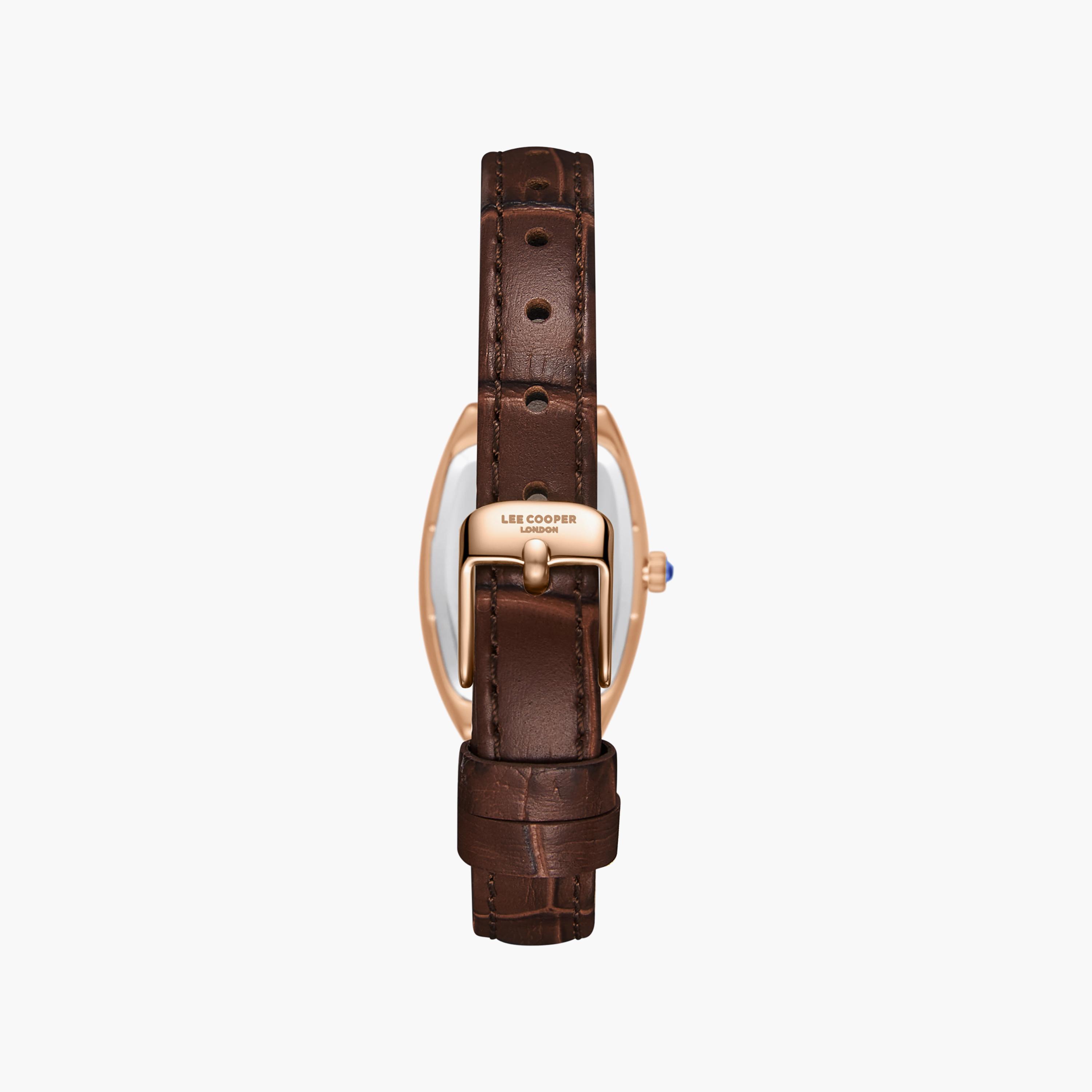 Lee Cooper Women's 23MM Brown Analog Leather Watch | LC08315.462-women-watchesandjewellery-watches-image-5