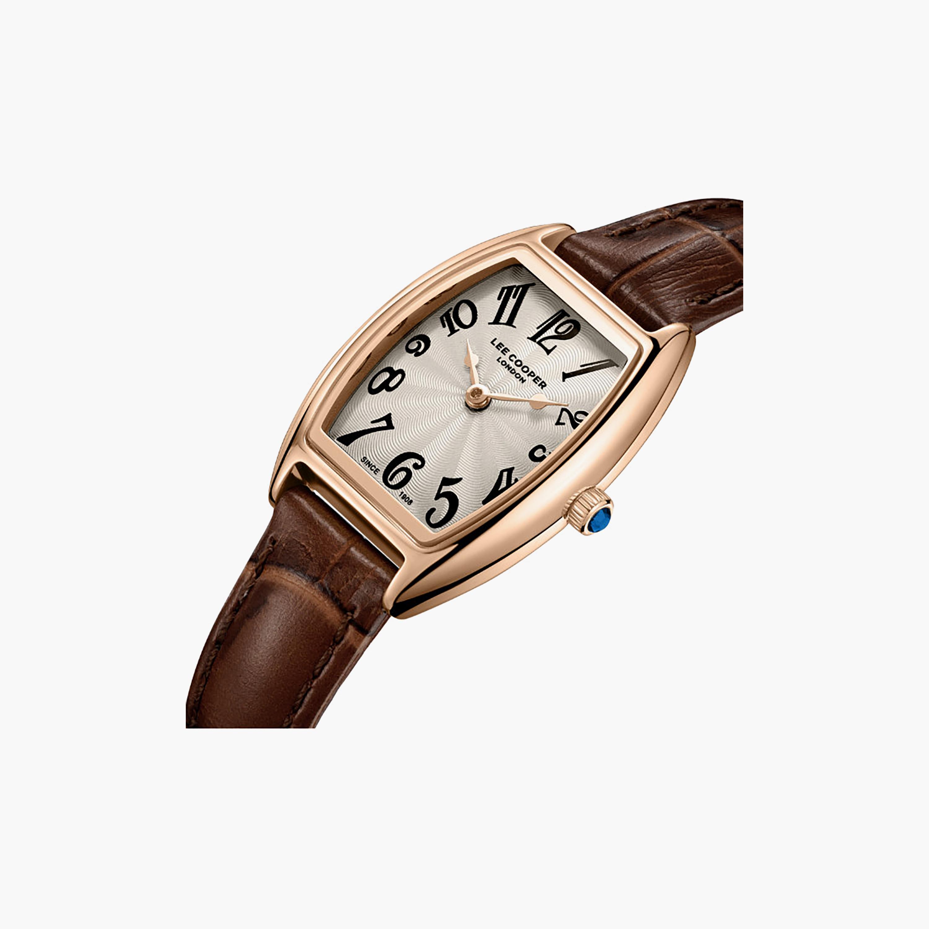 Lee Cooper Women's 23MM Brown Analog Leather Watch | LC08315.462-women-watchesandjewellery-watches-image-6