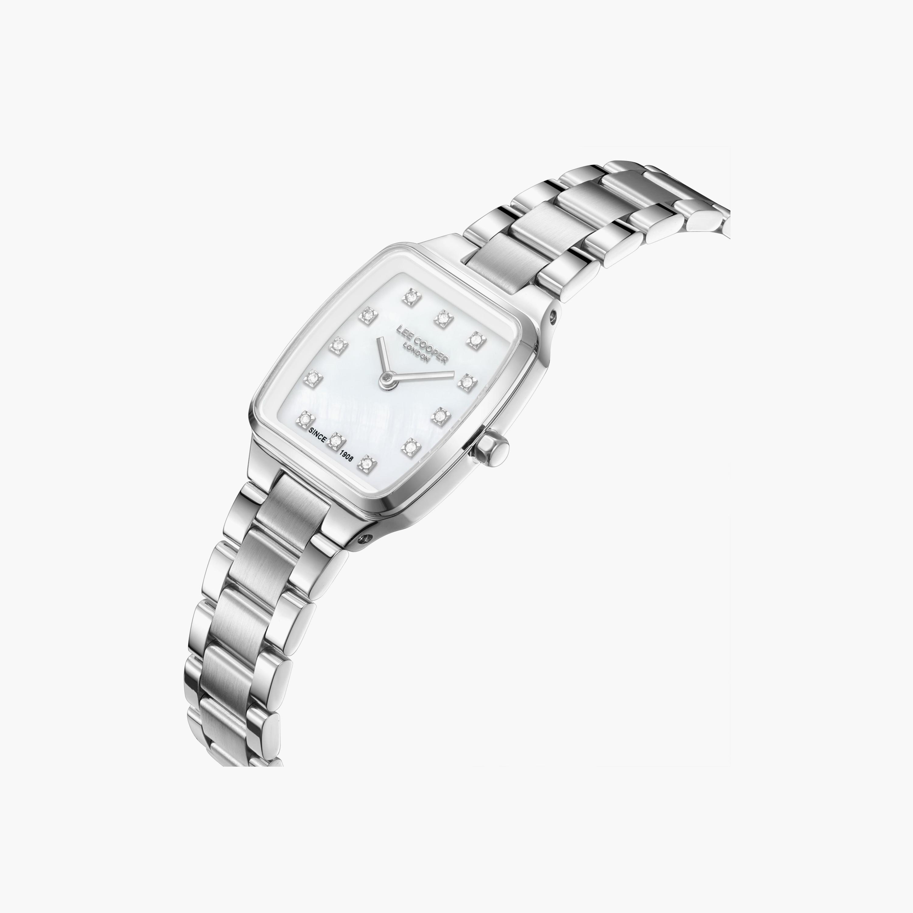Lee Cooper Women's 24MM Silver Analog Metal Watch | LC08266.320-women-watchesandjewellery-watches-image-3