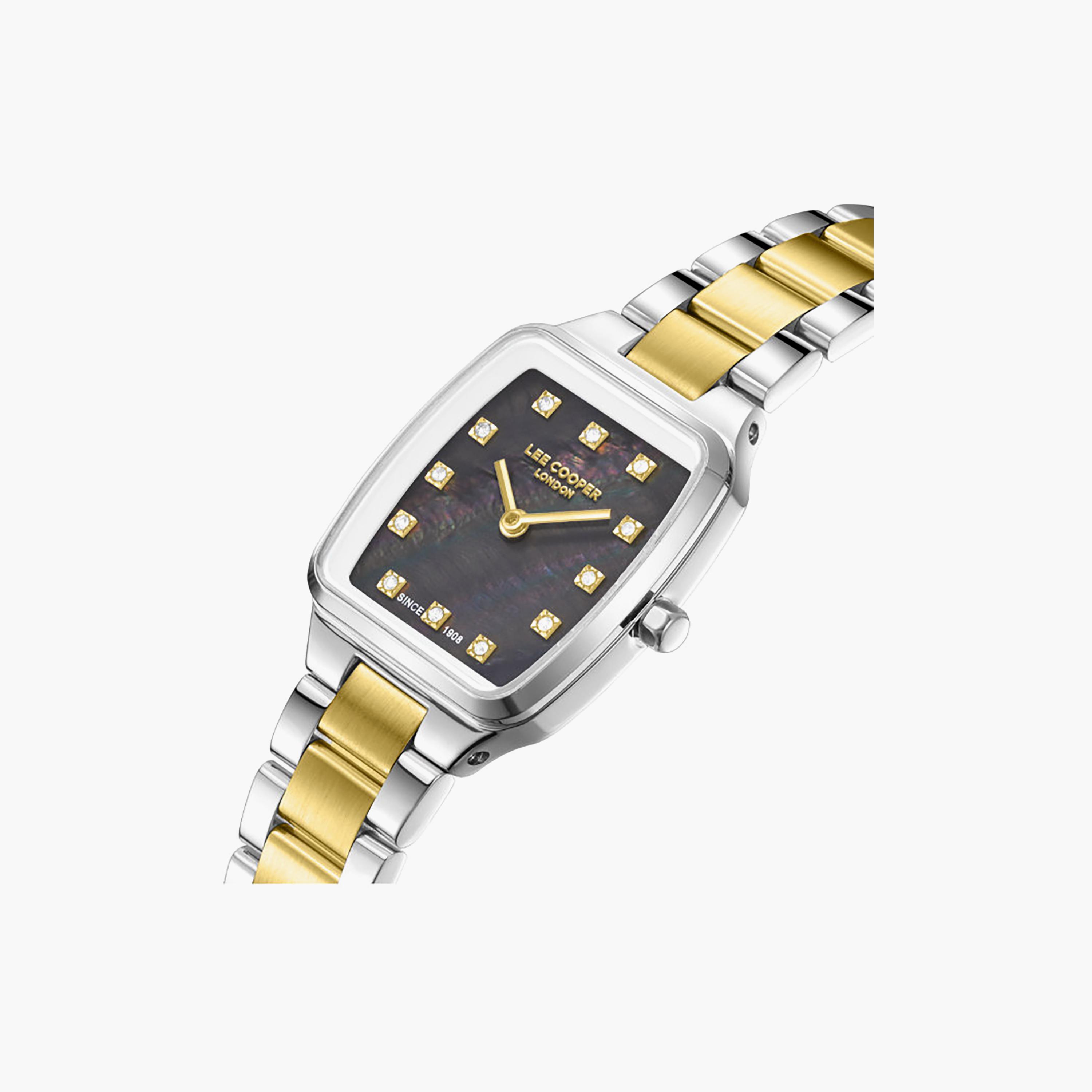 Lee Cooper Women's 24MM Silver & Gold Analog Metal Watch | LC08266.250-women-watchesandjewellery-watches-image-6