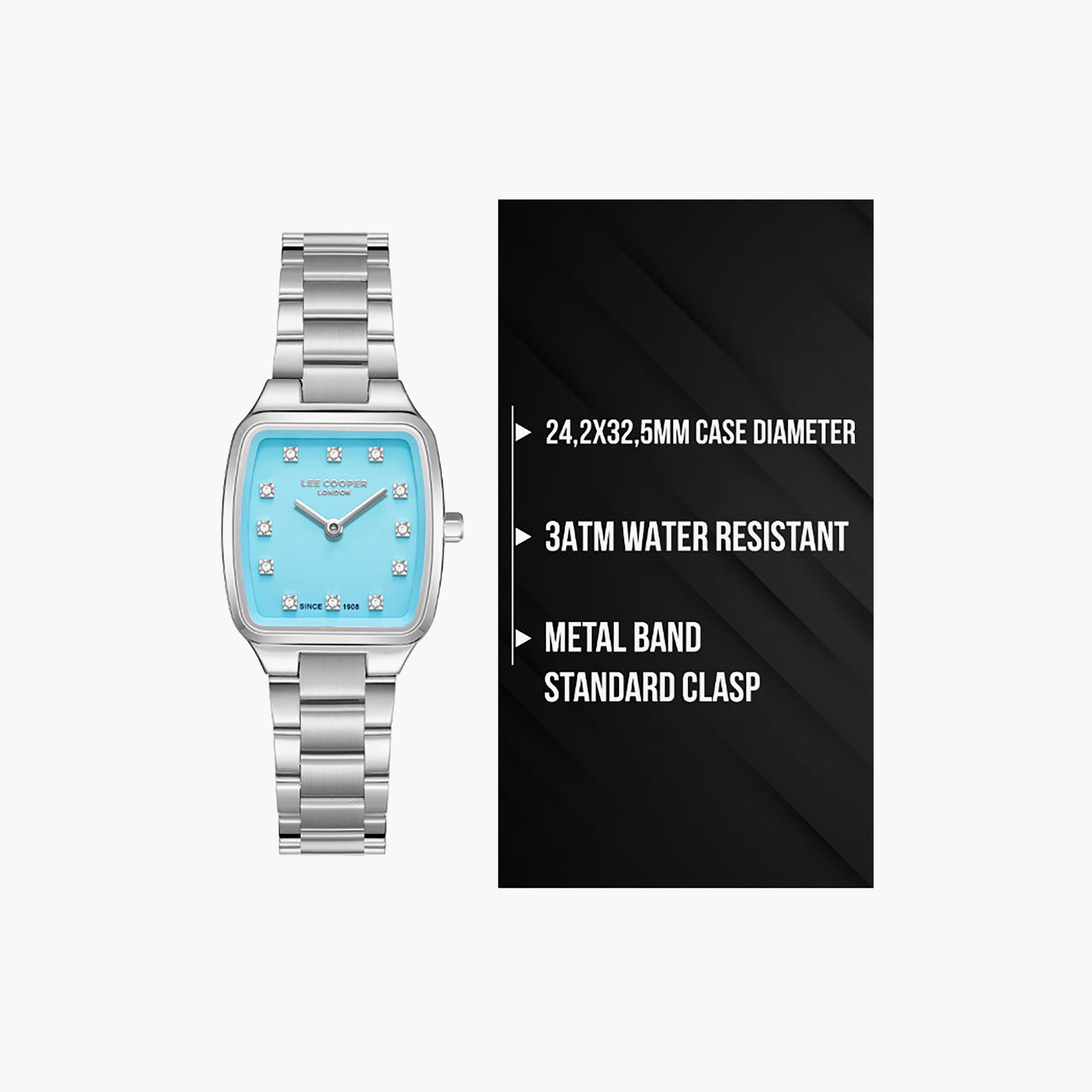 Lee Cooper Women's 24MM Silver Analog Metal Watch | LC08266.300-women-watchesandjewellery-watches-image-7