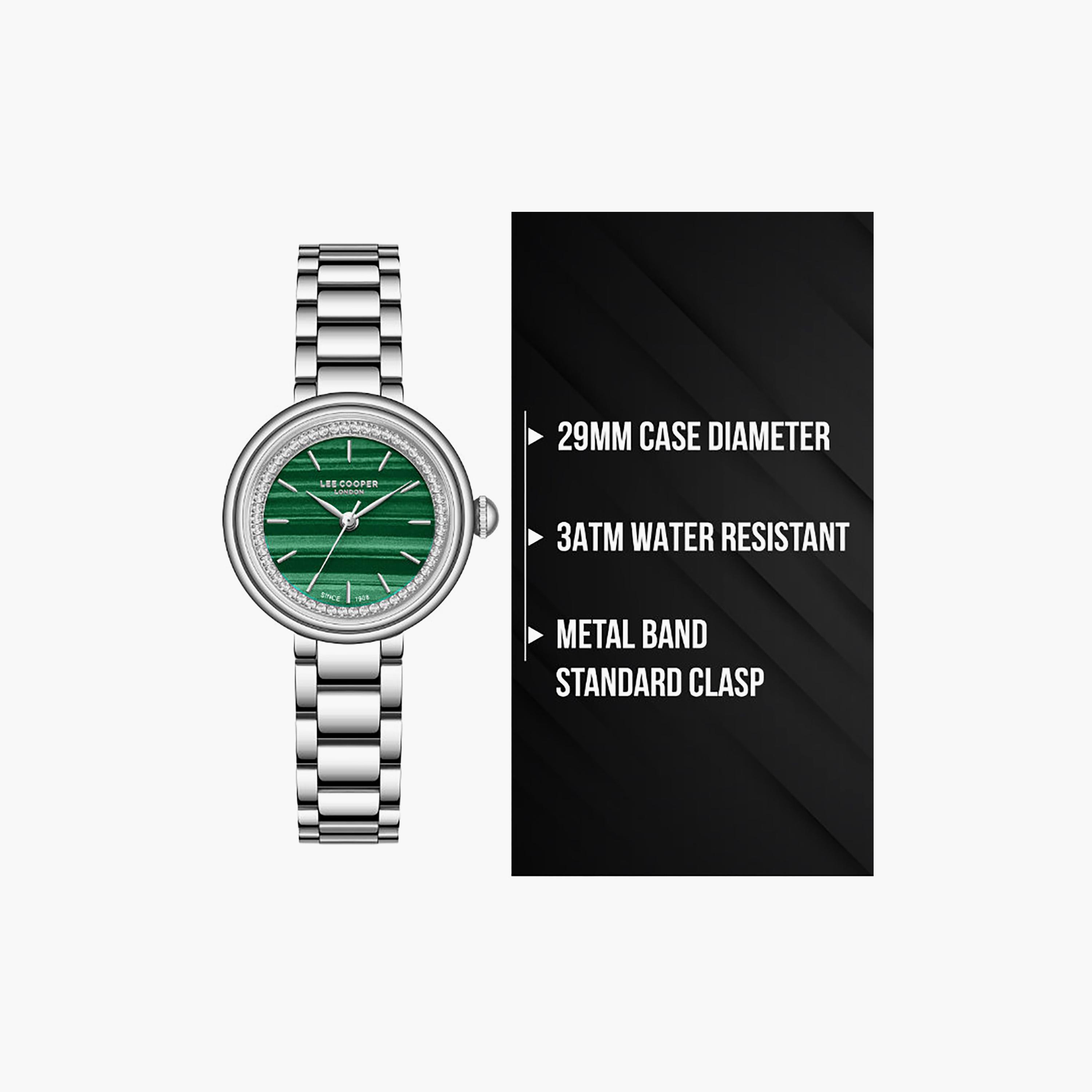 Lee Cooper Women's 29MM Silver Analog Metal Watch | LC08279.370-women-watchesandjewellery-watches-image-9