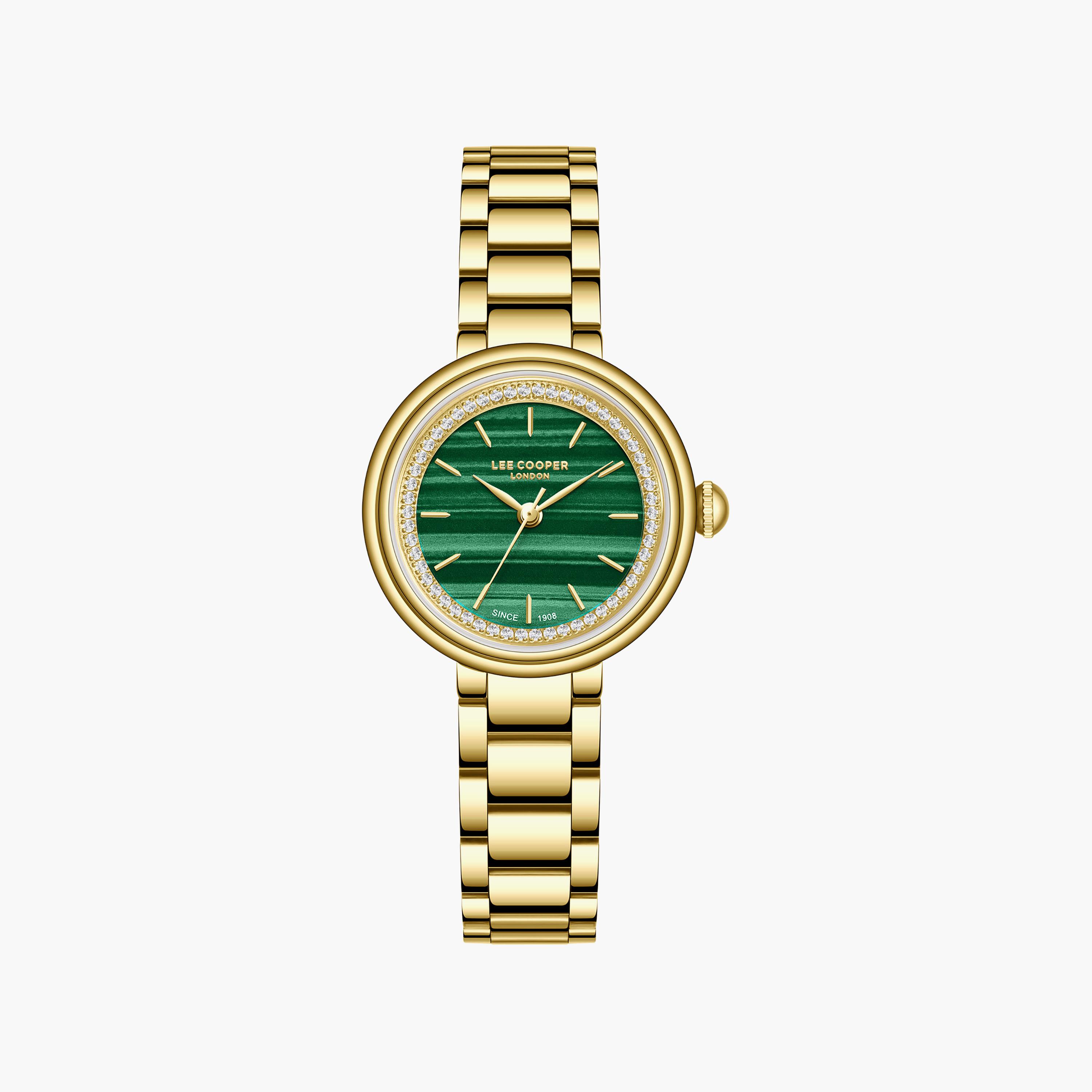 Lee Cooper Women's 29MM Gold Analog Metal Watch | LC08279.170-women-watchesandjewellery-watches-image-1