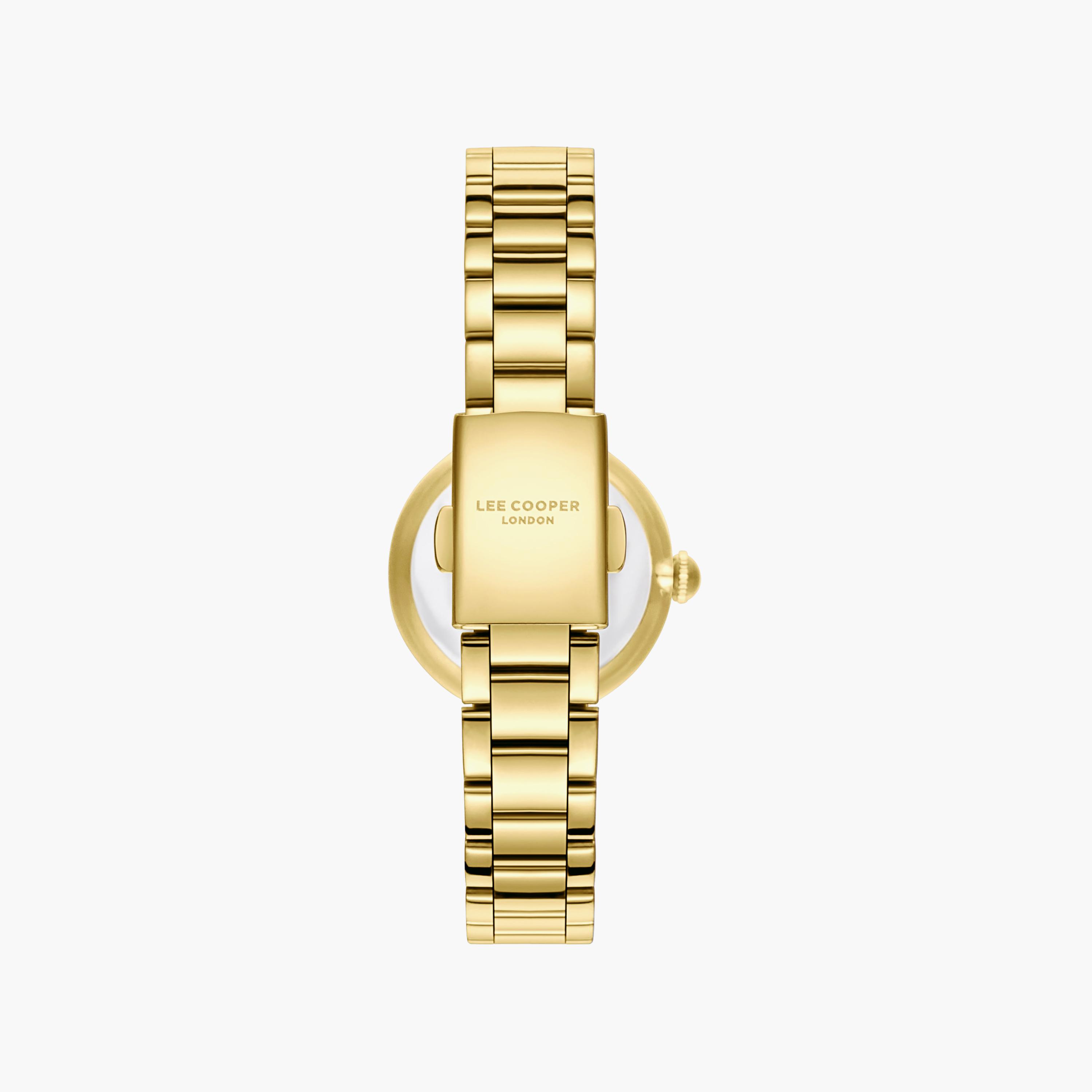 Lee Cooper Women's 29MM Gold Analog Metal Watch | LC08279.170-women-watchesandjewellery-watches-image-5