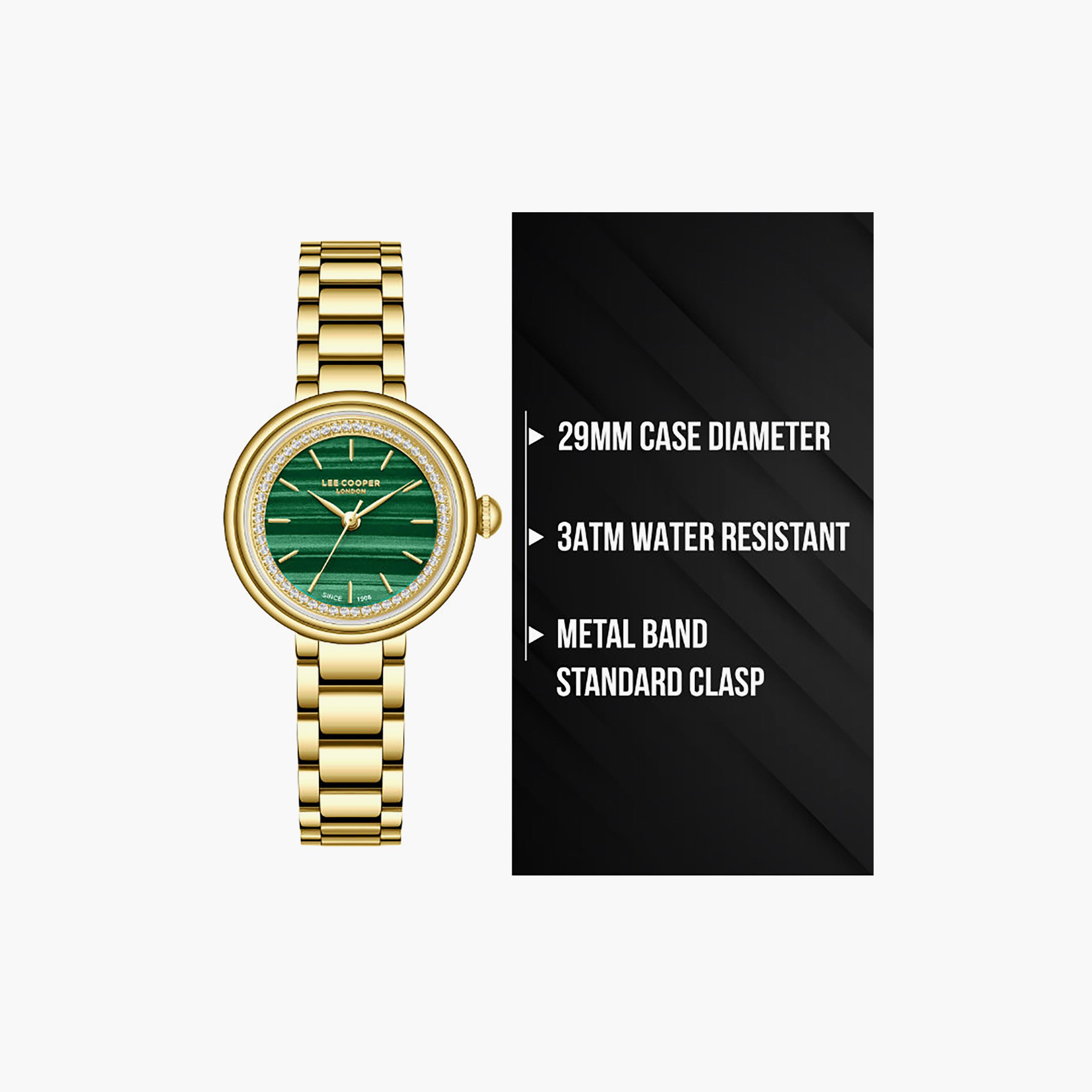 Lee Cooper Women's 29MM Gold Analog Metal Watch | LC08279.170-women-watchesandjewellery-watches-image-9