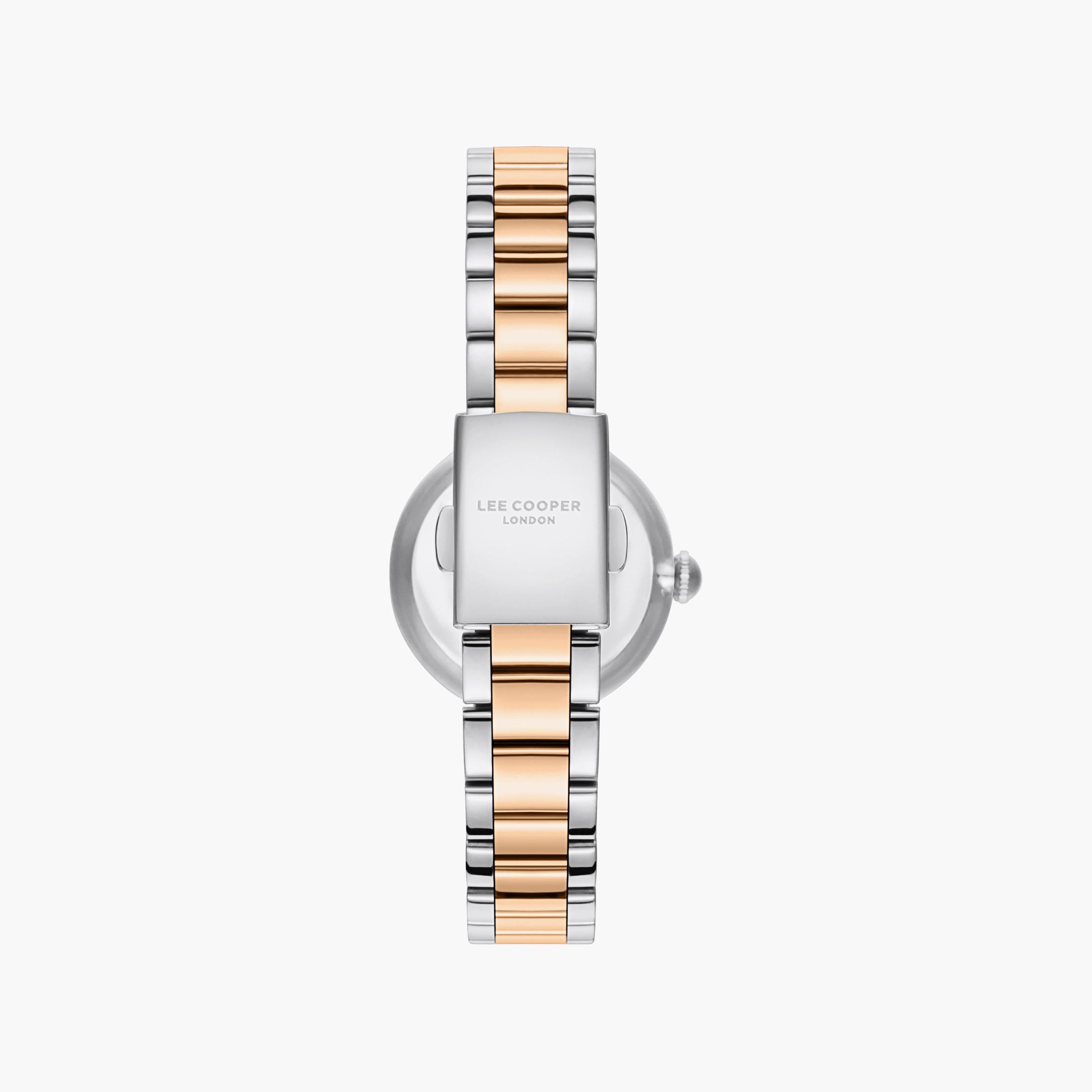 Lee Cooper Women's 29MM Silver & Gold Analog Metal Watch | LC08279.590-women-watchesandjewellery-watches-image-5
