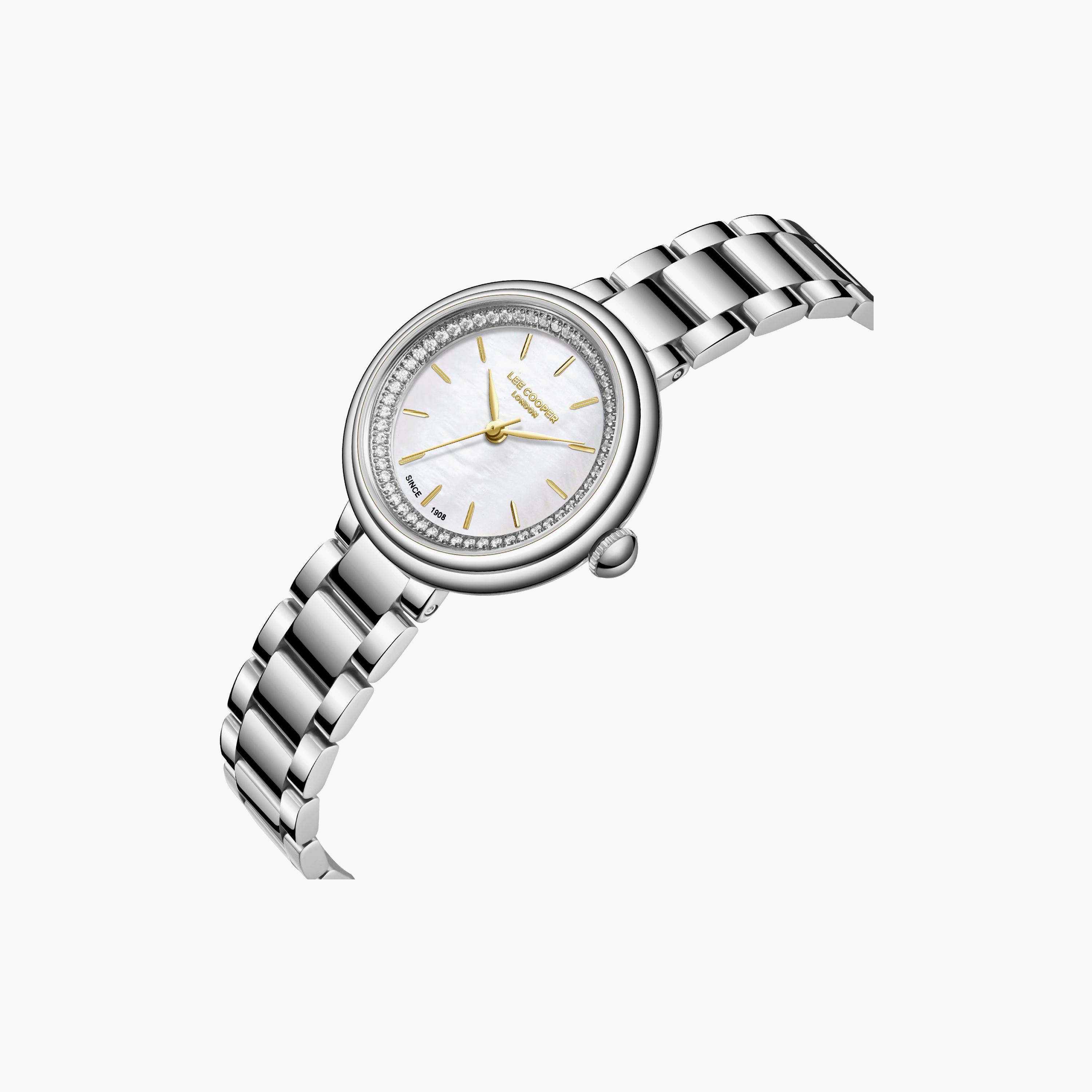 Lee Cooper Women's 29MM Silver Analog Metal Watch | LC08279.320-women-watchesandjewellery-watches-image-3