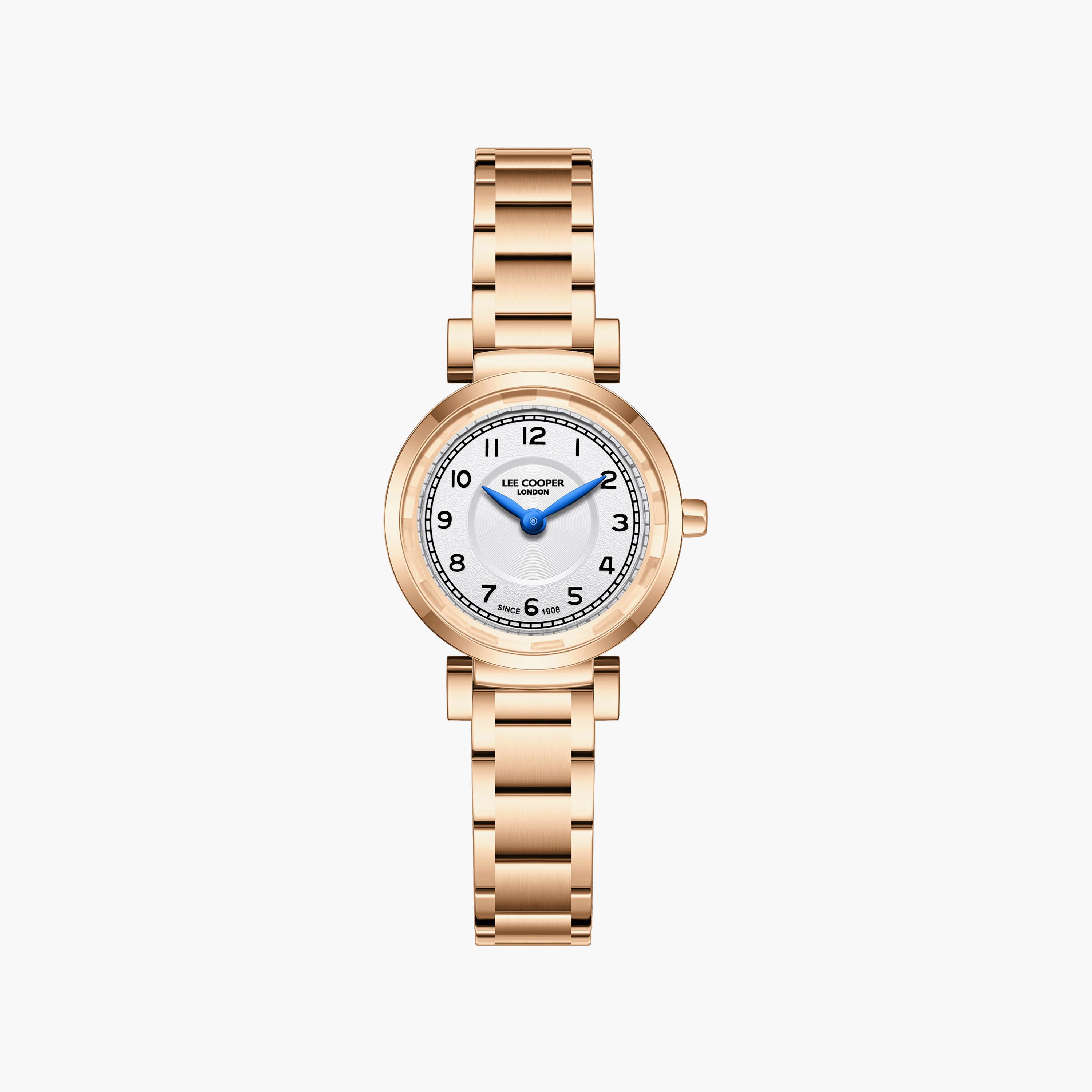 Lee Cooper Women's 24.5MM Rose Gold Analog Metal Watch | LC08270.430-women-watchesandjewellery-watches-image-1