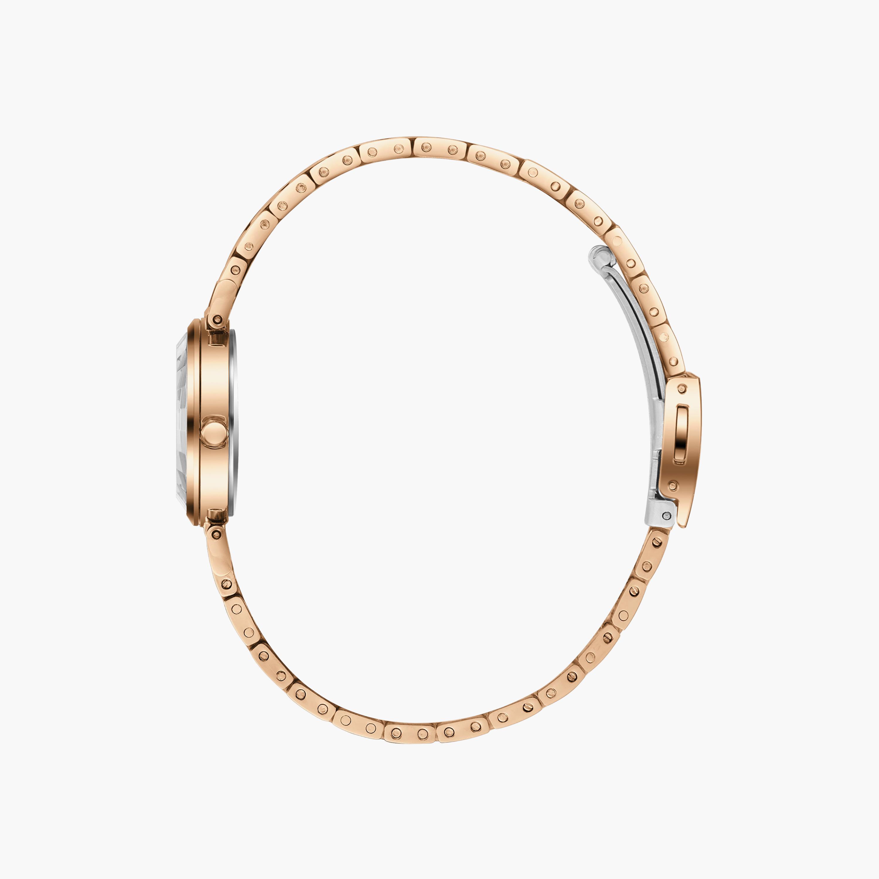 Lee Cooper Women's 24.5MM Rose Gold Analog Metal Watch | LC08270.430-women-watchesandjewellery-watches-image-4