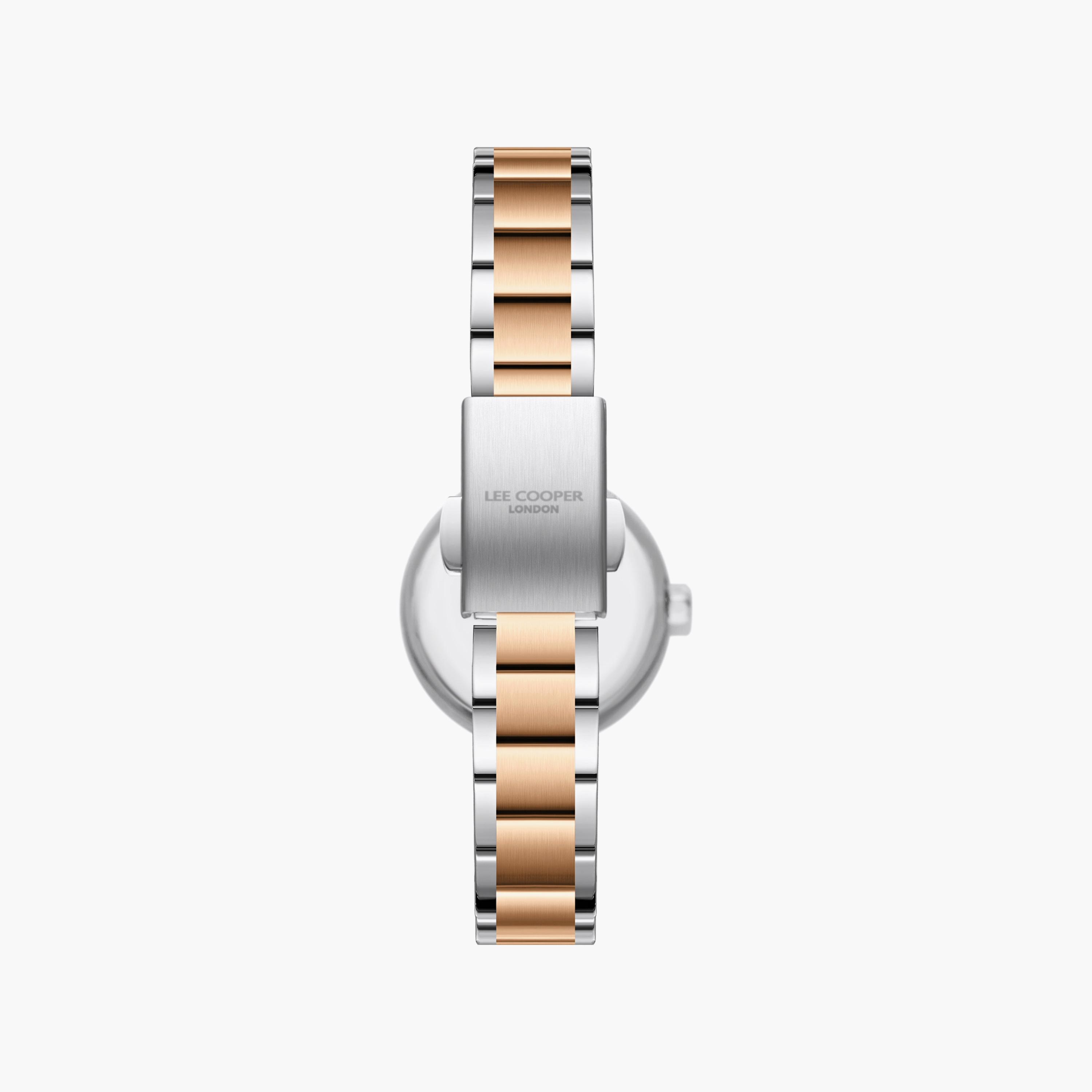 Lee Cooper Women's 24.5MM Silver & Gold Analog Metal Watch | LC08270.590-women-watchesandjewellery-watches-image-5