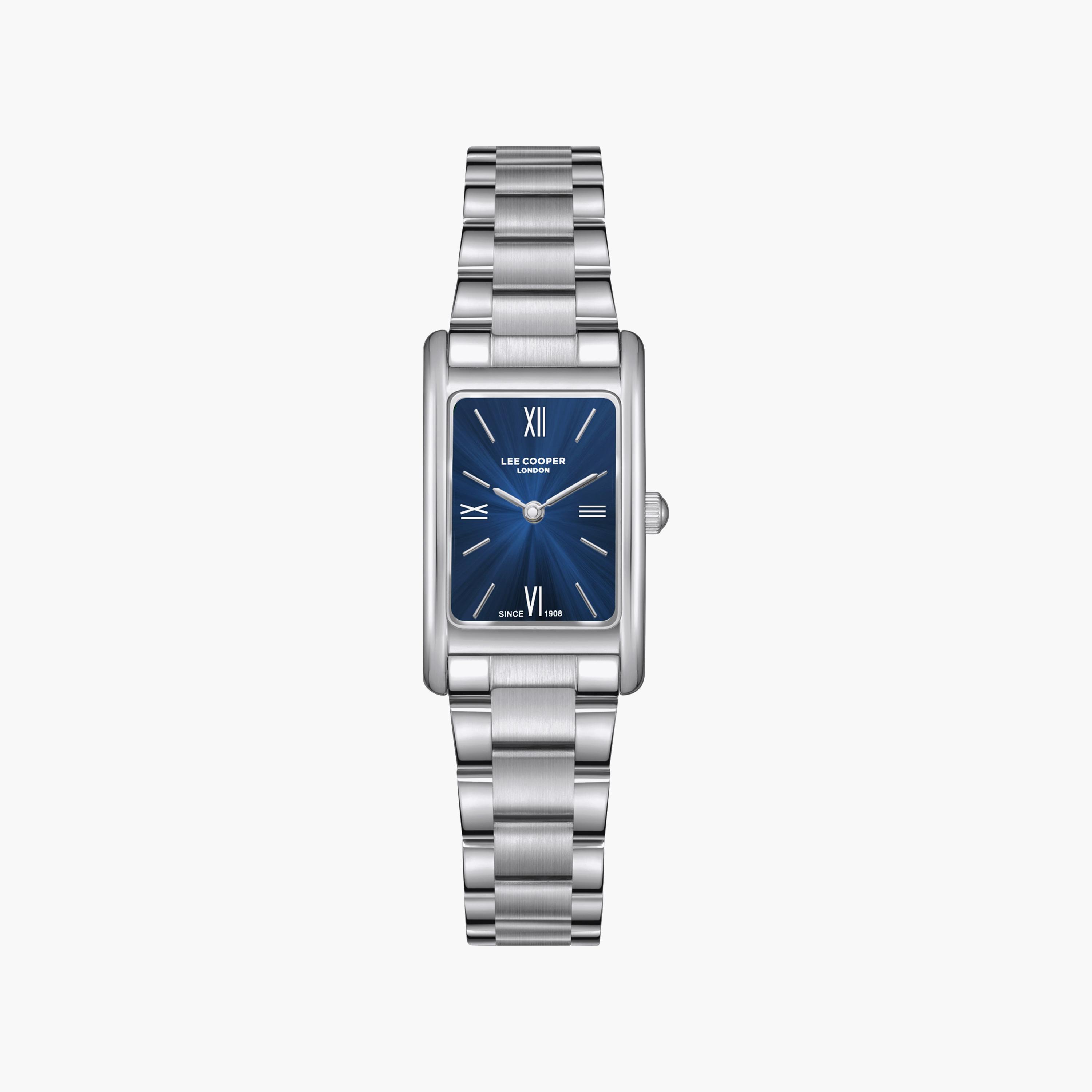 Lee Cooper Women's 21MM Silver Analog Metal Watch | LC08300.390-women-watchesandjewellery-watches-image-1
