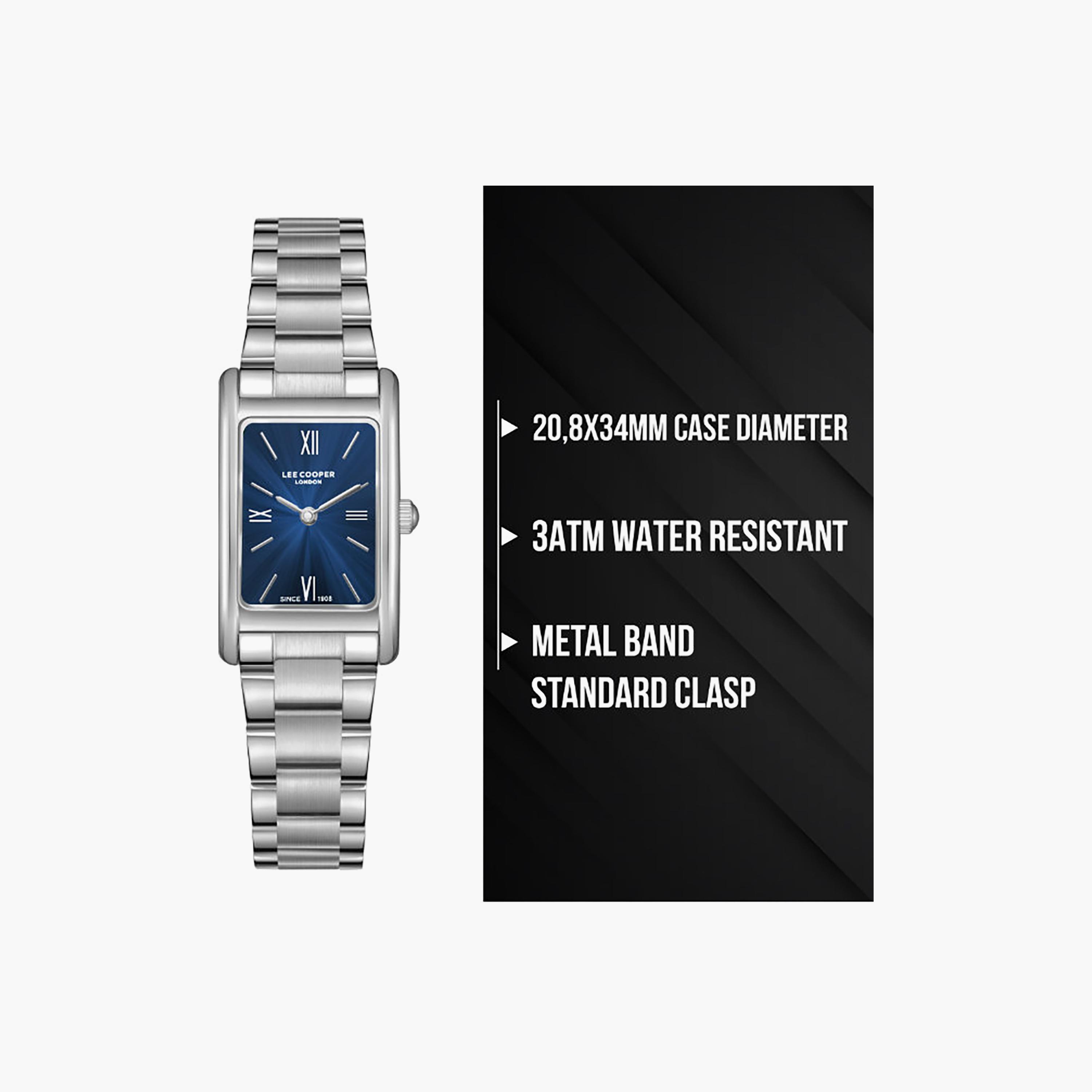 Lee Cooper Women's 21MM Silver Analog Metal Watch | LC08300.390-women-watchesandjewellery-watches-image-9