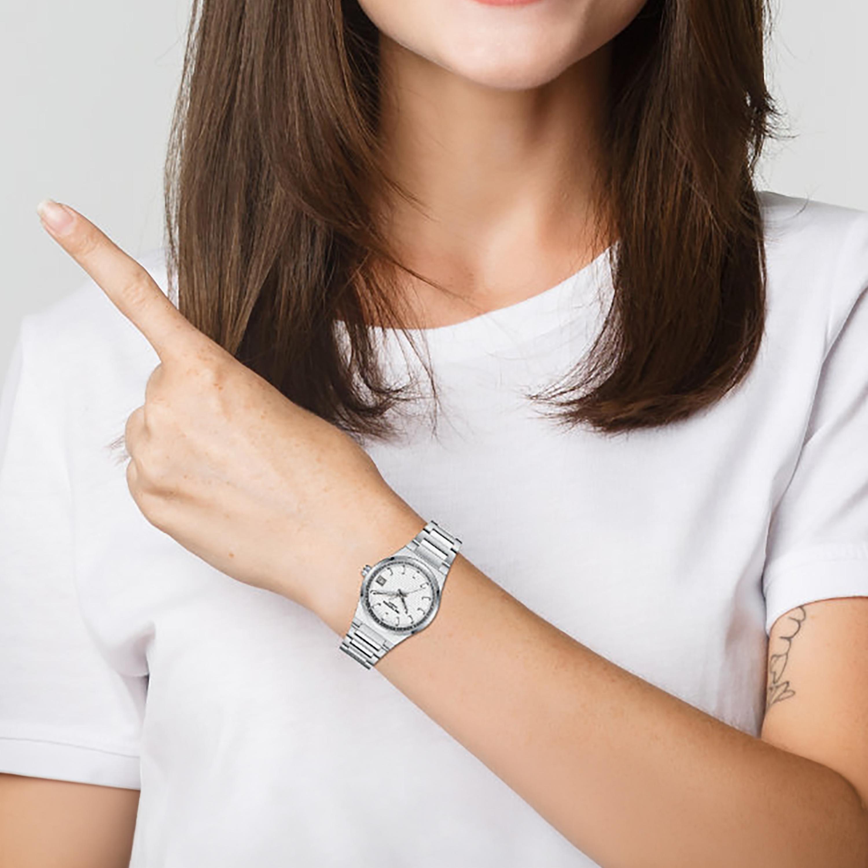 ساعة أنالوج معدن باللون الفضي 31 مم للنساء من لي كوبر | LC08289.330-women-watchesandjewellery-watches-image-9