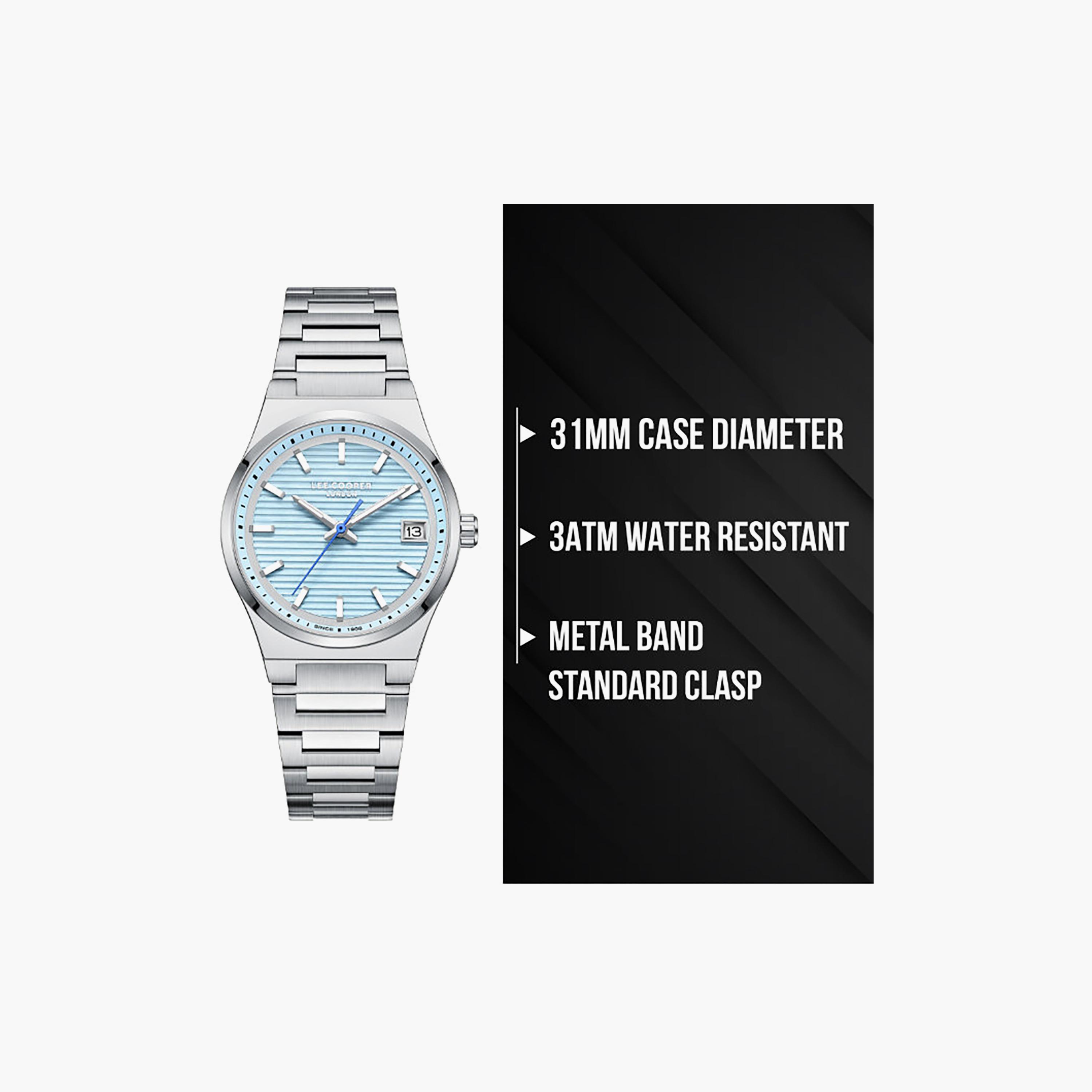 Lee Cooper Women's 31MM Silver Analog Metal Watch | LC08289.300-women-watchesandjewellery-watches-image-7