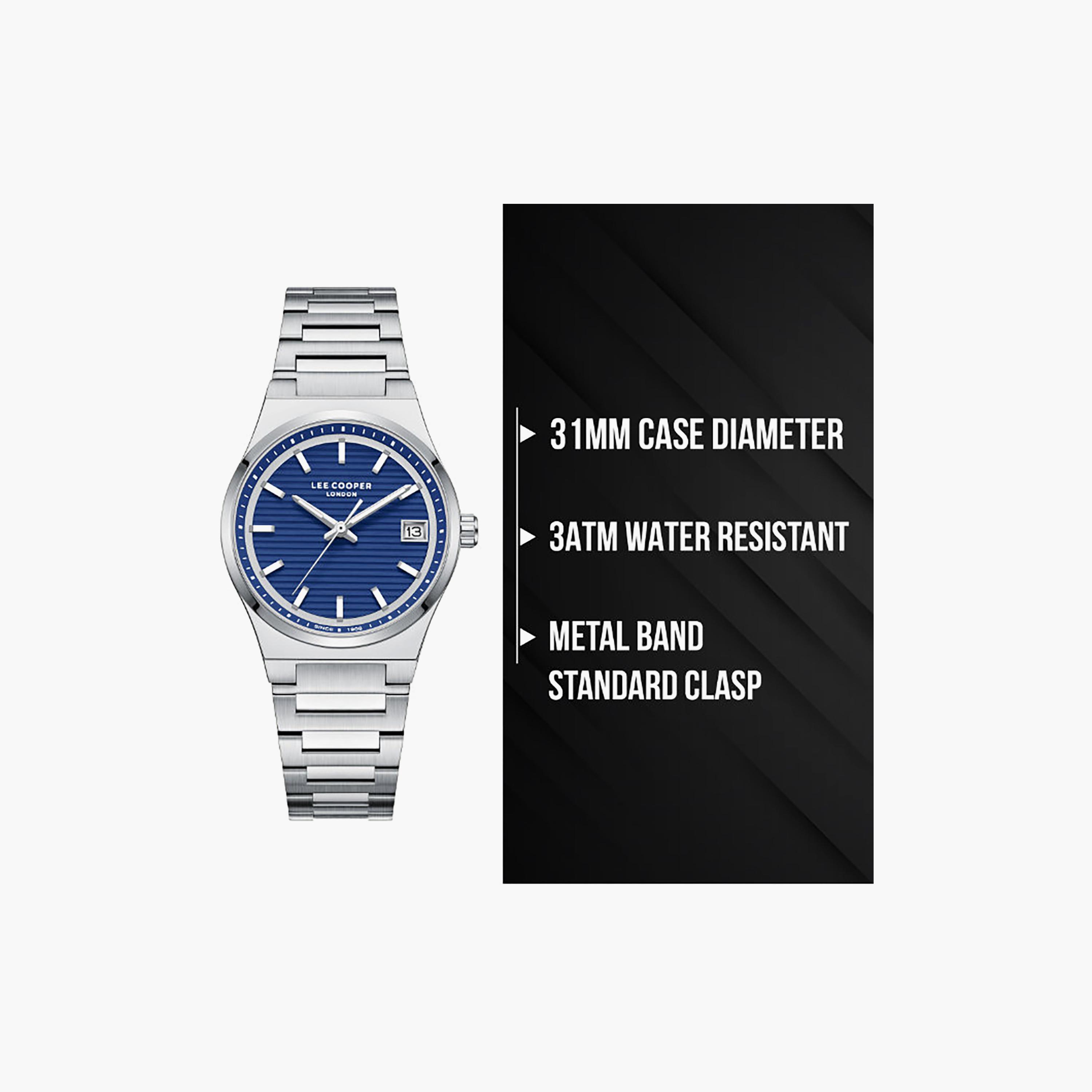 Lee Cooper Women's 31MM Silver Analog Metal Watch | LC08289.390-women-watchesandjewellery-watches-image-7
