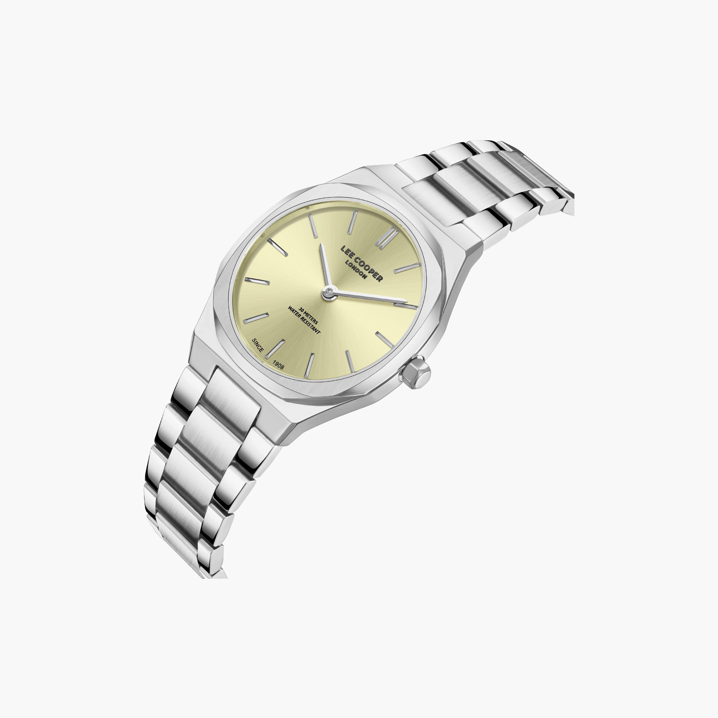 Lee Cooper Women's 31MM Silver Analog Metal Watch | LC08276.310-women-watchesandjewellery-watches-image-1