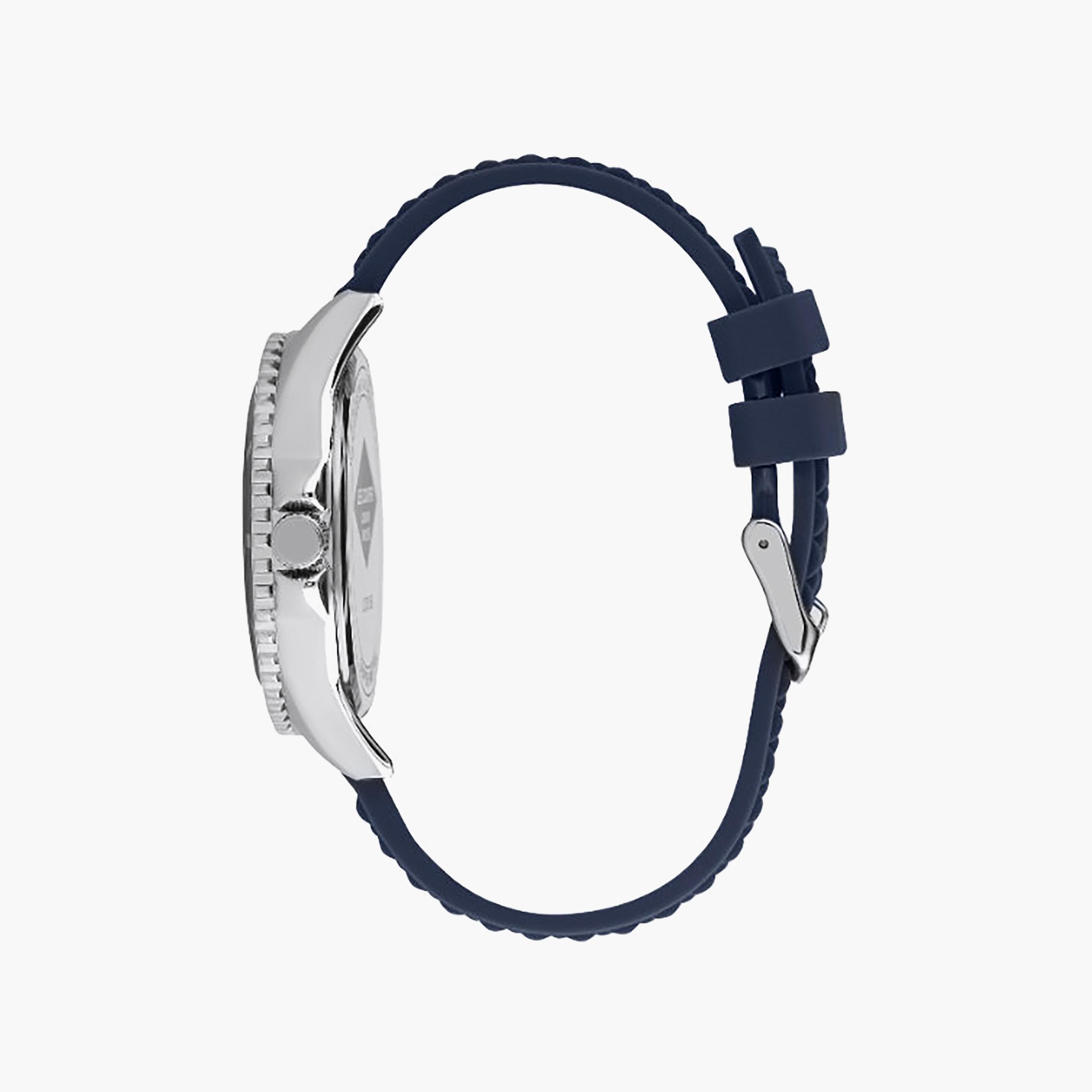 Lee Cooper Men's 45MM DARK BLUE Analog SILICONE Watch | LC07361.399-men-watchesandjewellery-watches-image-3