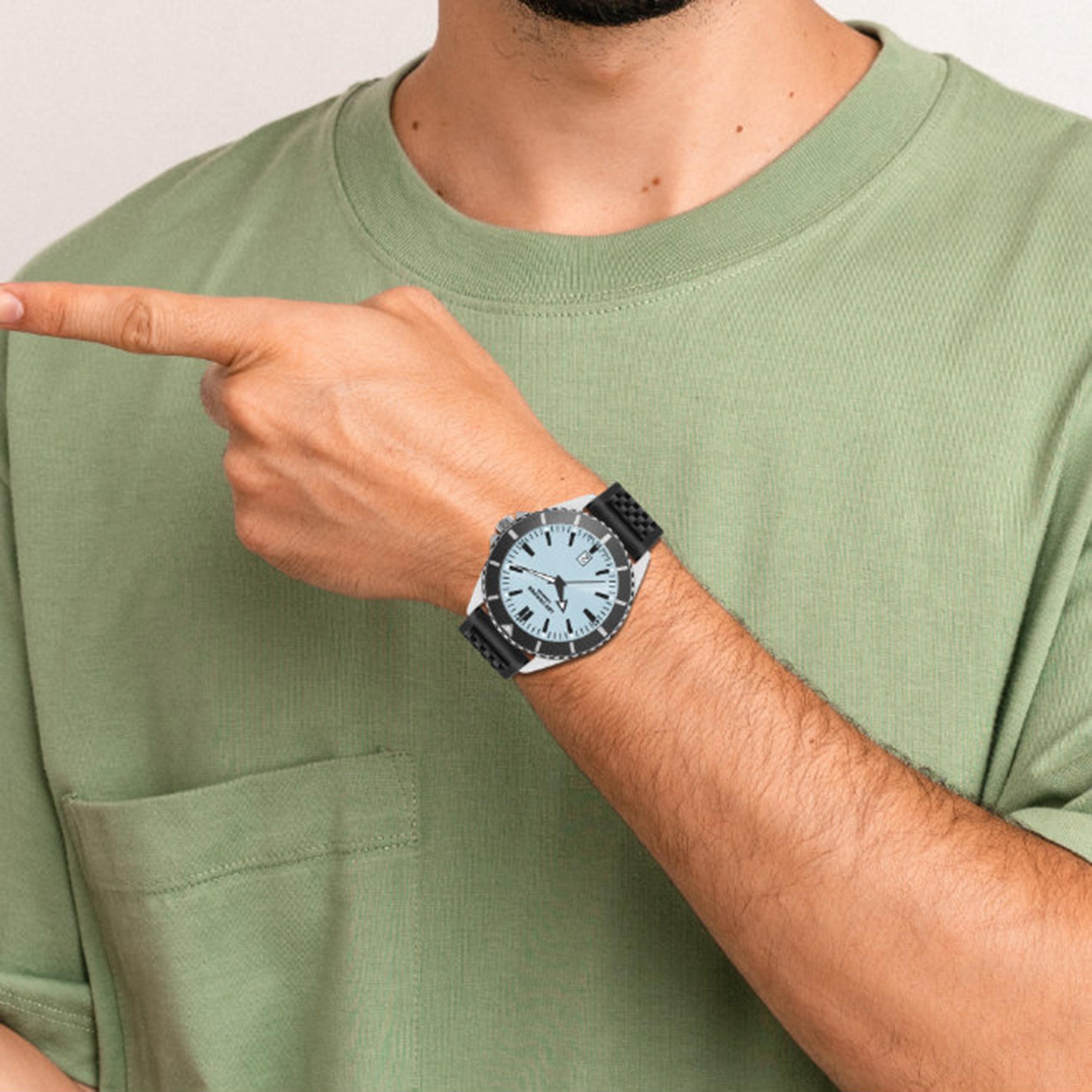 Lee Cooper Men's 45MM BLUE Analog SILICONE Watch | LC07361.301-men-watchesandjewellery-watches-image-8