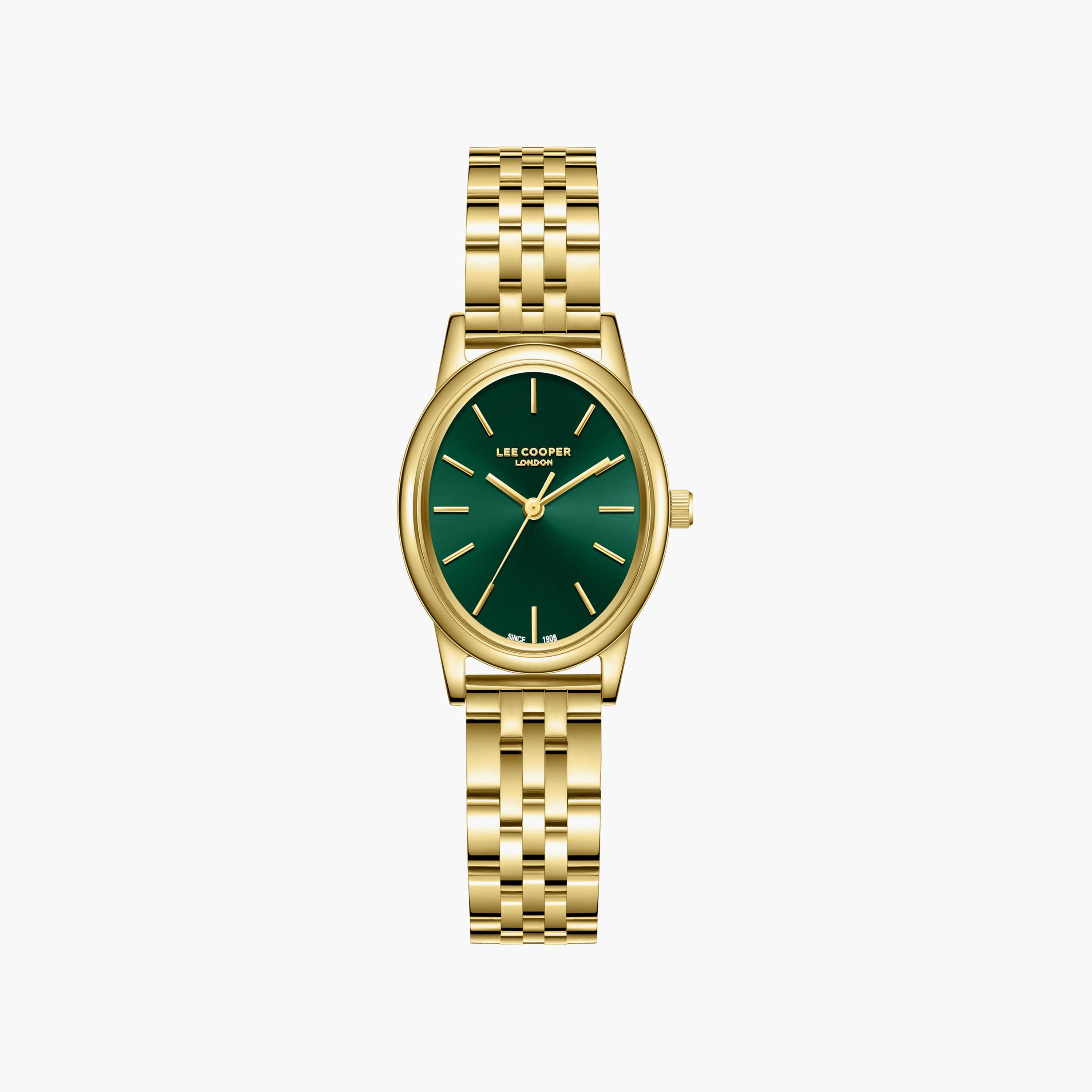 Lee Cooper Women's 24MM Gold Analog Metal Watch | LC08319.170-women-watchesandjewellery-watches-image-1
