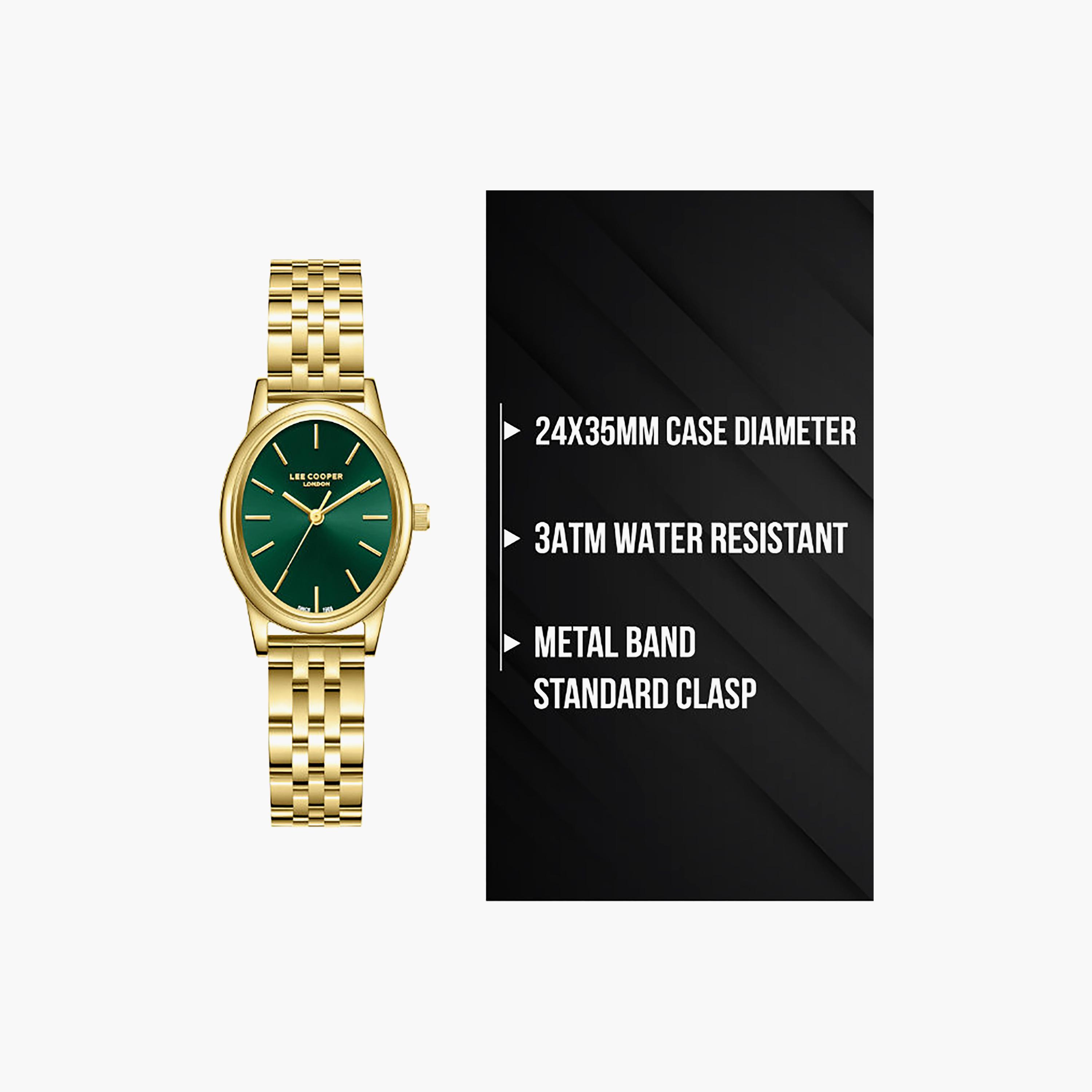 Lee Cooper Women's 24MM Gold Analog Metal Watch | LC08319.170-women-watchesandjewellery-watches-image-11