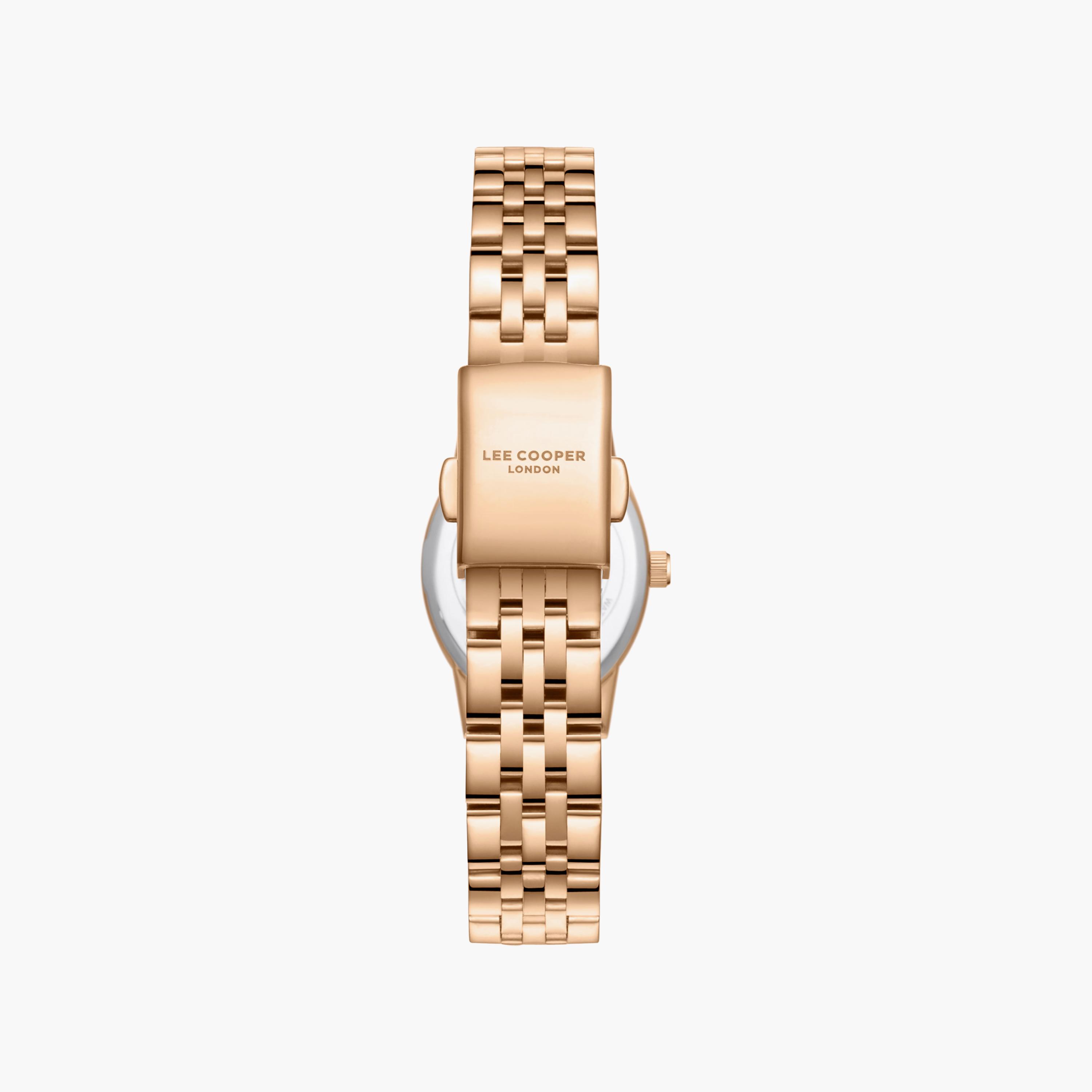 Lee Cooper Women's 24MM Rose Gold Analog Metal Watch | LC08319.420-women-watchesandjewellery-watches-image-4