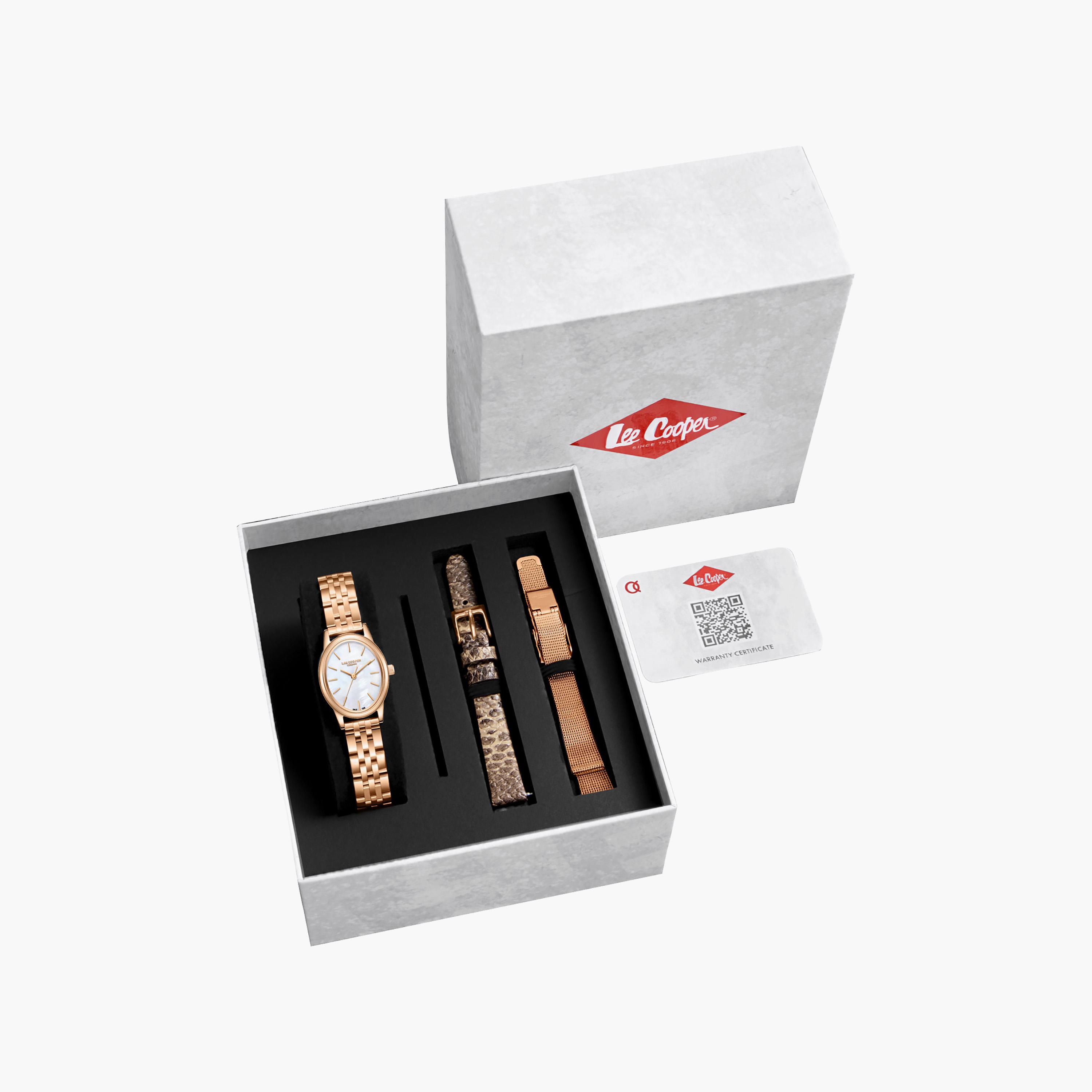 Lee Cooper Women's 24MM Rose Gold Analog Metal Watch | LC08319.420-women-watchesandjewellery-watches-image-6