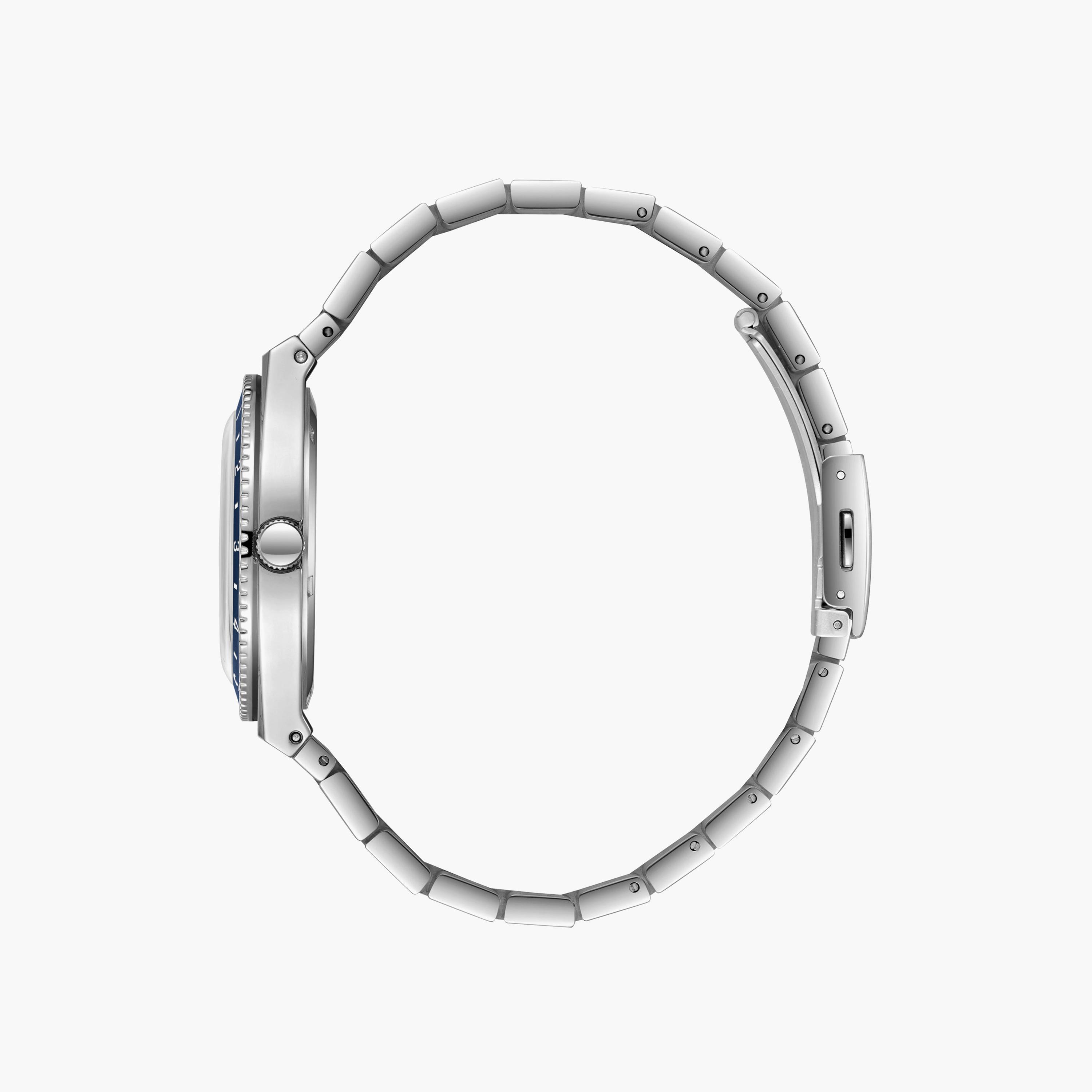 Lee Cooper Men's 40MM Silver Analog Metal Watch | LC08284.390-men-watchesandjewellery-watches-image-4