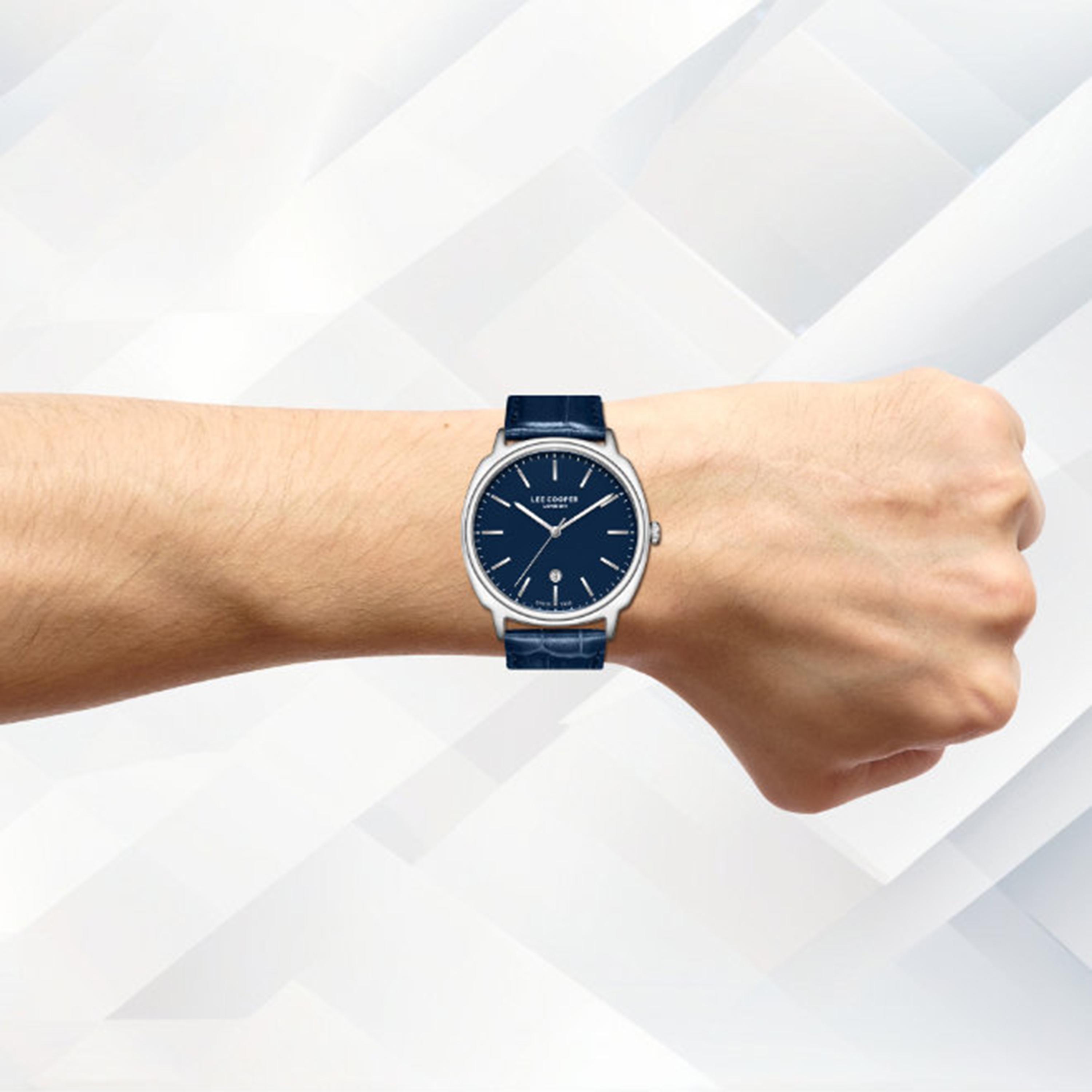 Lee Cooper Men's 41MM Blue Analog Leather Watch | LC08248.399-men-watchesandjewellery-watches-image-10