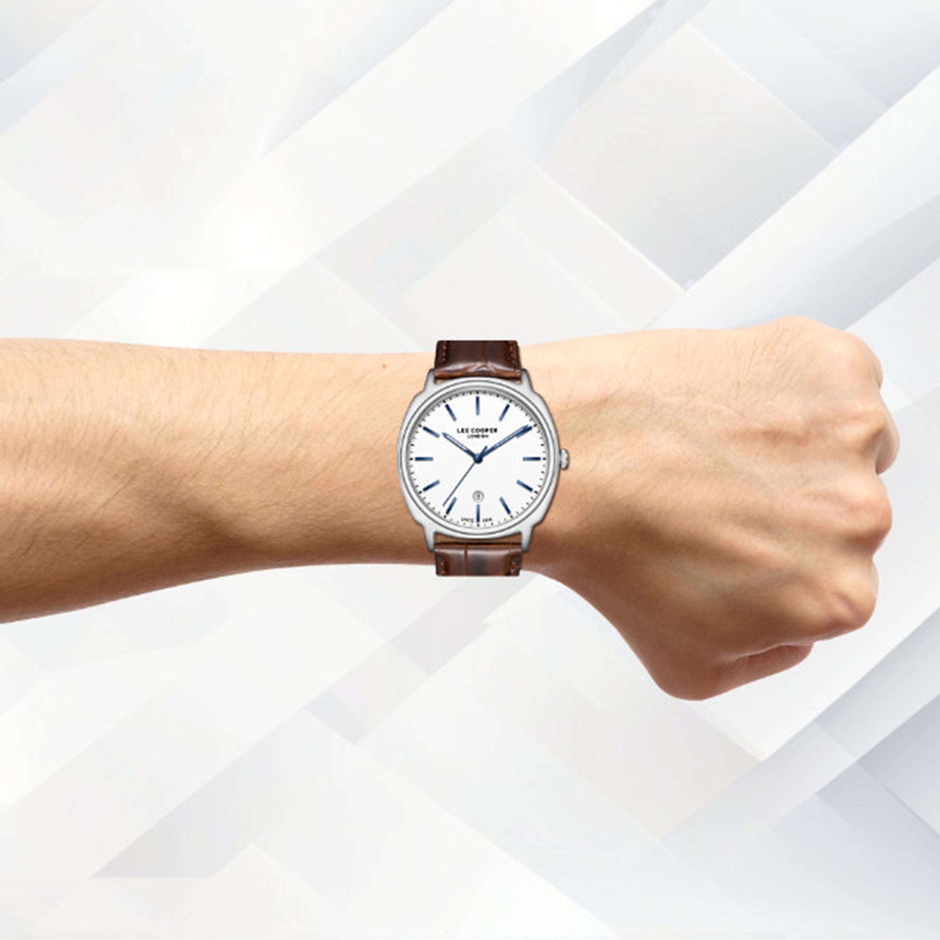 Lee Cooper Men's 41MM Brown Analog Leather Watch | LC08248.332-men-watchesandjewellery-watches-image-10