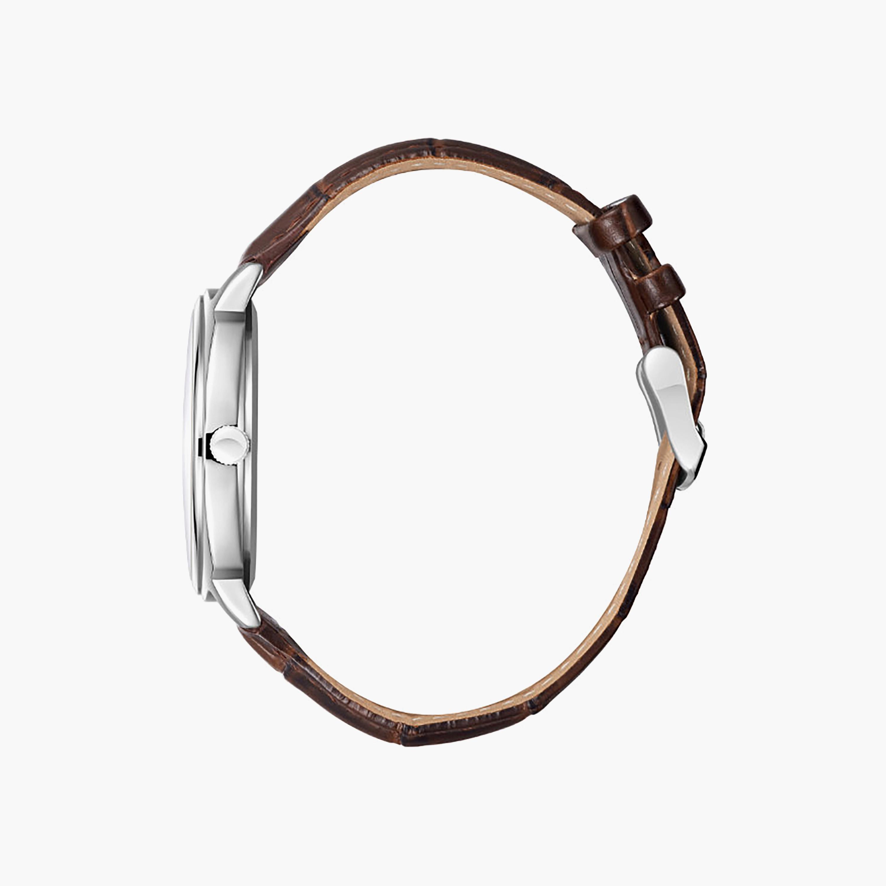 Lee Cooper Men's 41MM Brown Analog Leather Watch | LC08248.332-men-watchesandjewellery-watches-image-4
