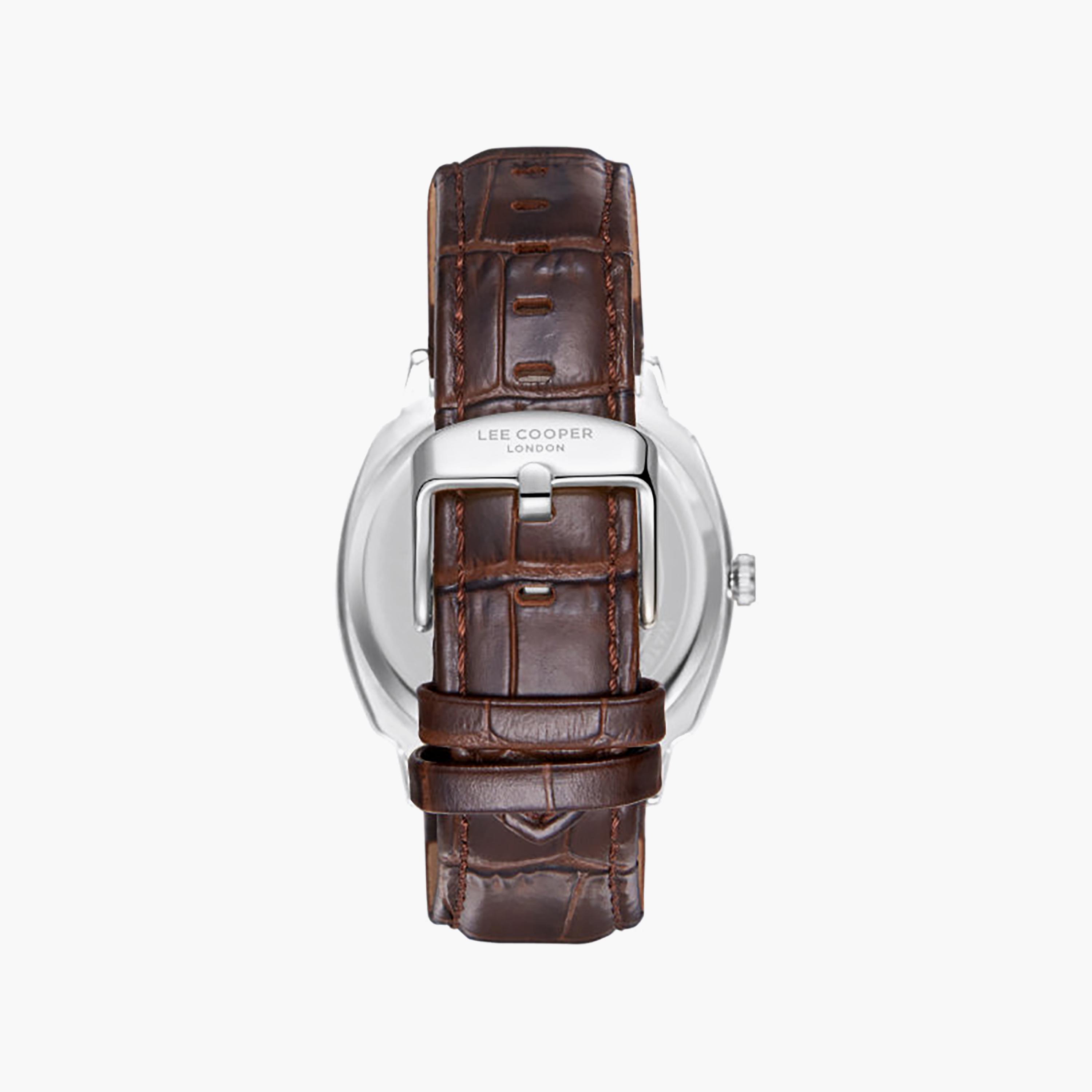 Lee Cooper Men's 41MM Brown Analog Leather Watch | LC08248.332-men-watchesandjewellery-watches-image-5